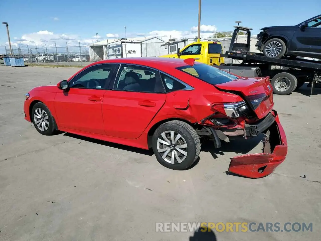 2 Photograph of a damaged car 2HGFE2F25PH538412 HONDA CIVIC 2023