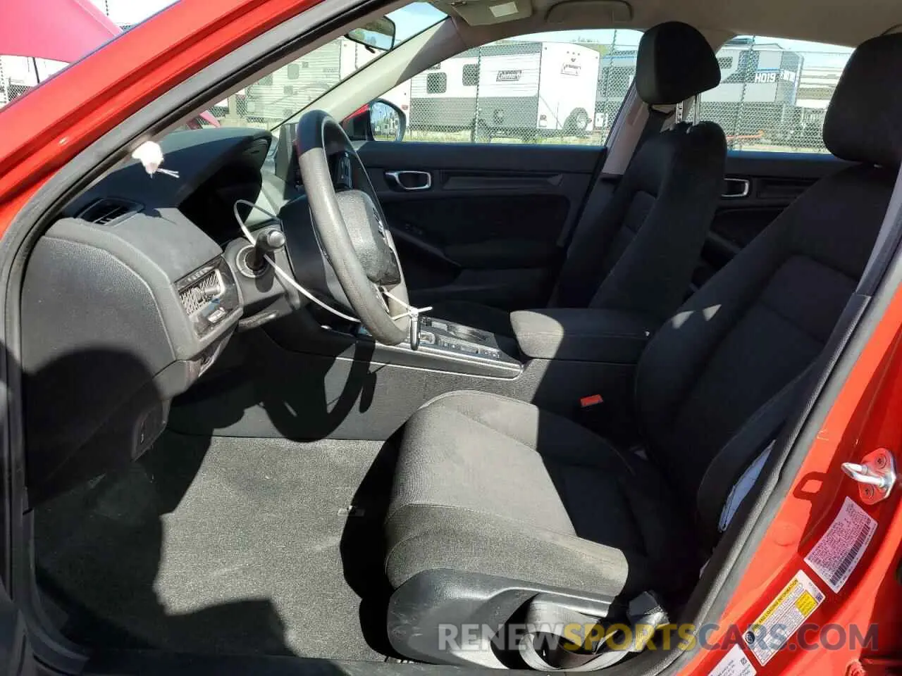 7 Photograph of a damaged car 2HGFE2F25PH538412 HONDA CIVIC 2023