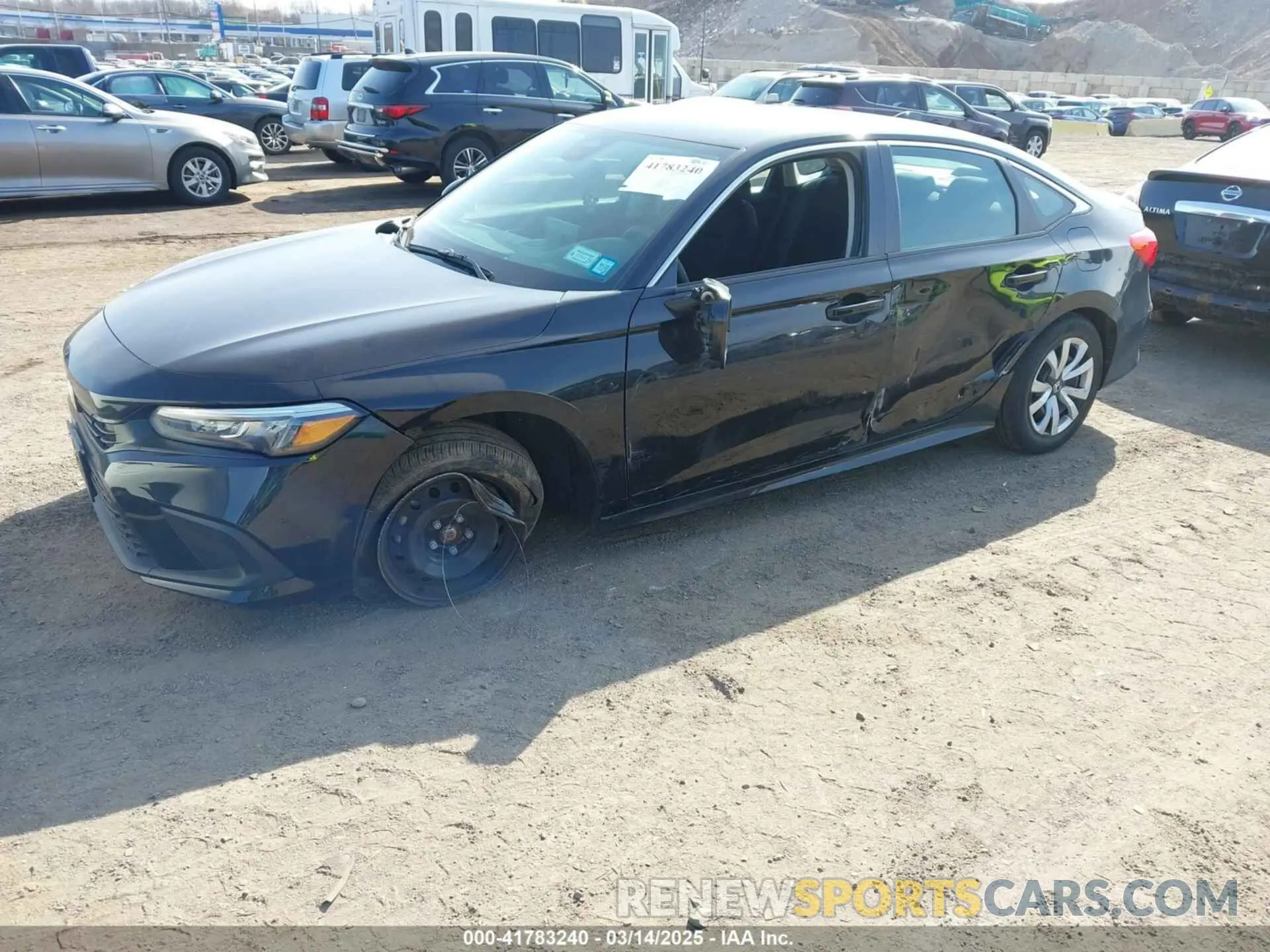 2 Фотография поврежденного автомобиля 2HGFE2F25PH538992 HONDA CIVIC 2023