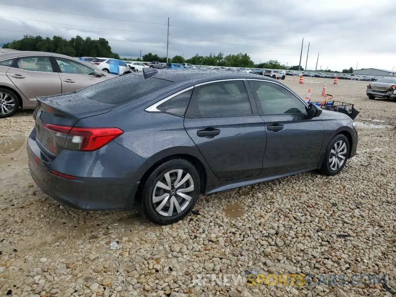 3 Photograph of a damaged car 2HGFE2F25PH562631 HONDA CIVIC 2023