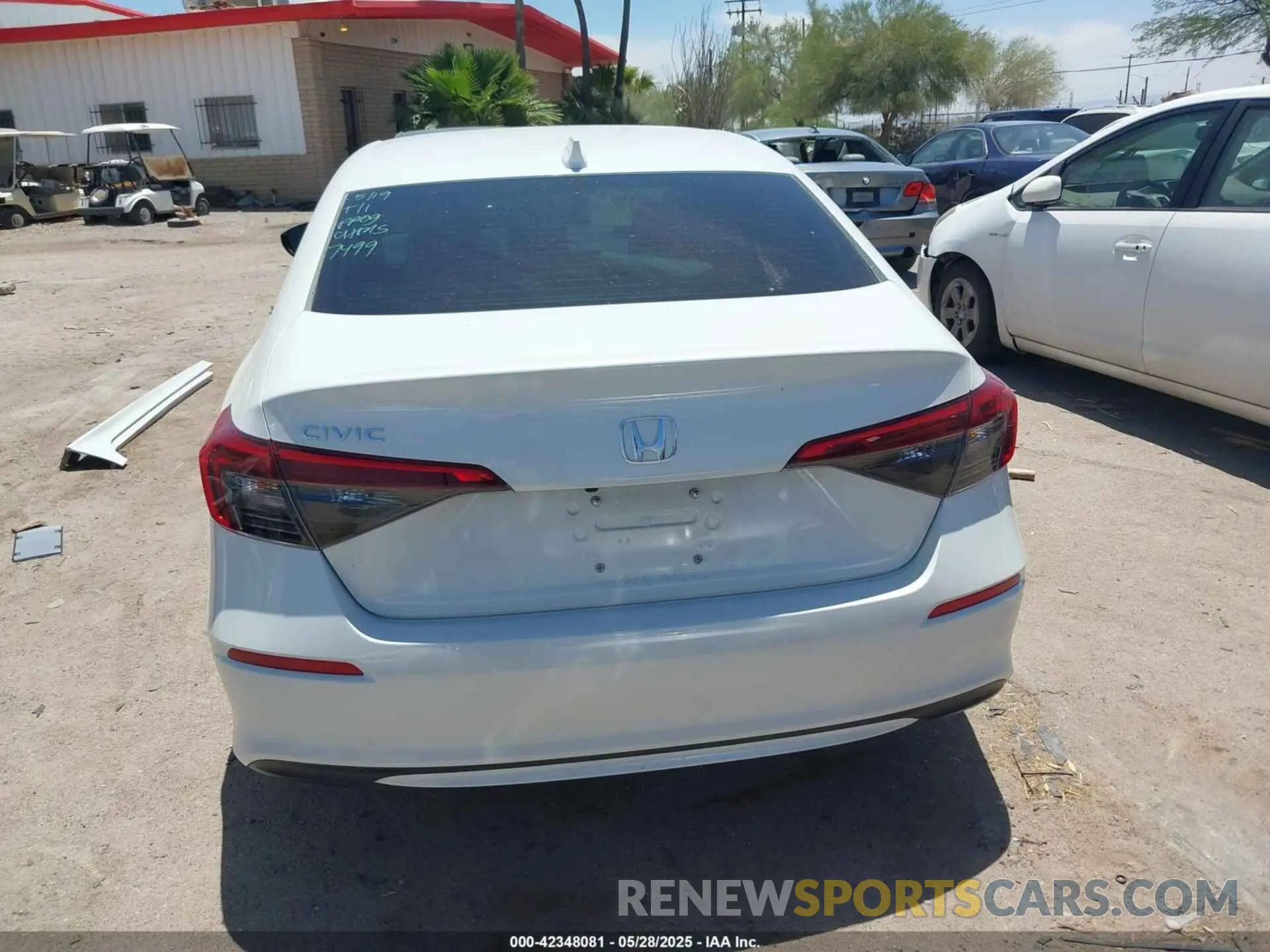 17 Photograph of a damaged car 2HGFE2F25PH571328 HONDA CIVIC 2023