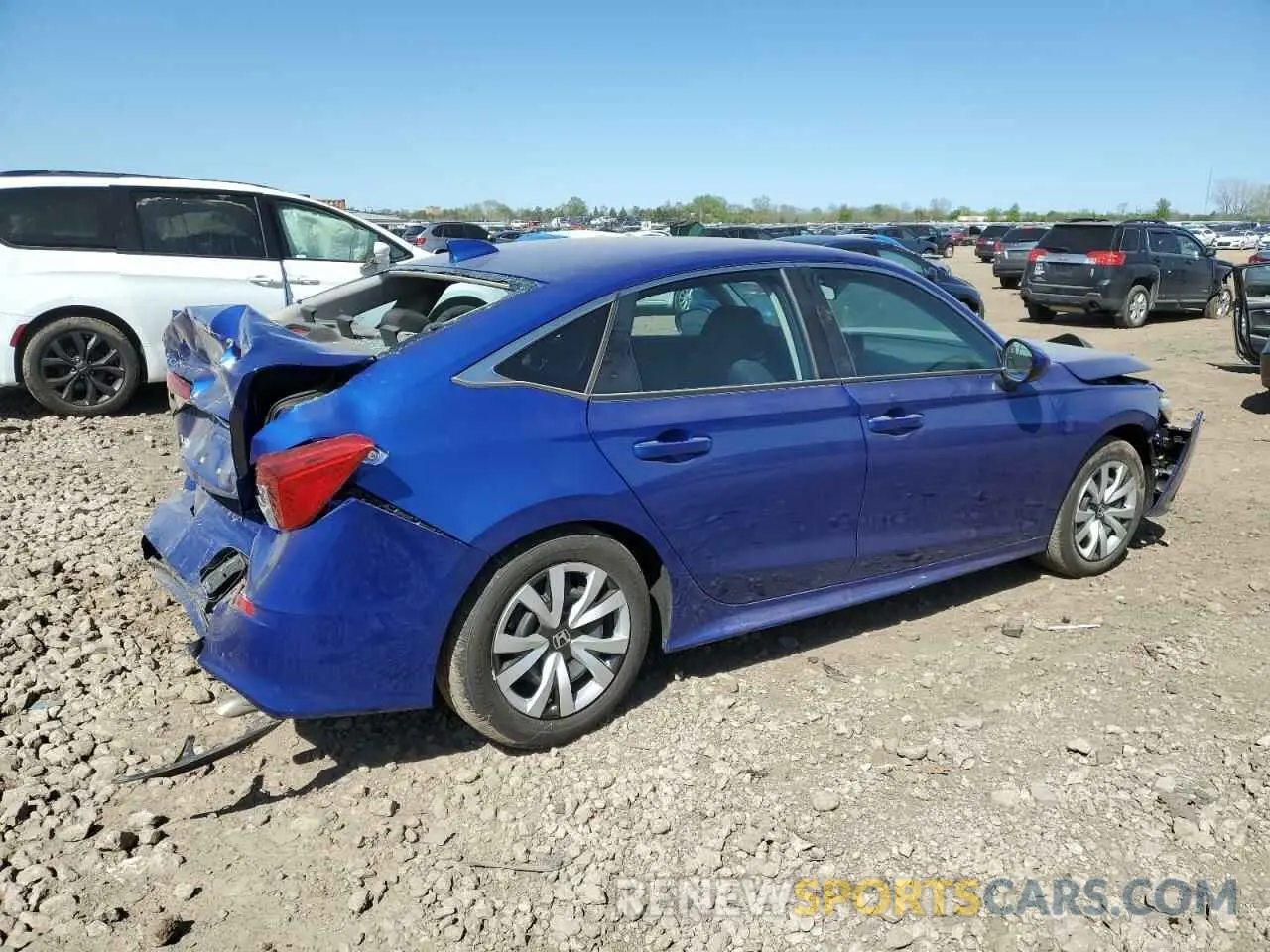 3 Фотография поврежденного автомобиля 2HGFE2F27PH565689 HONDA CIVIC 2023