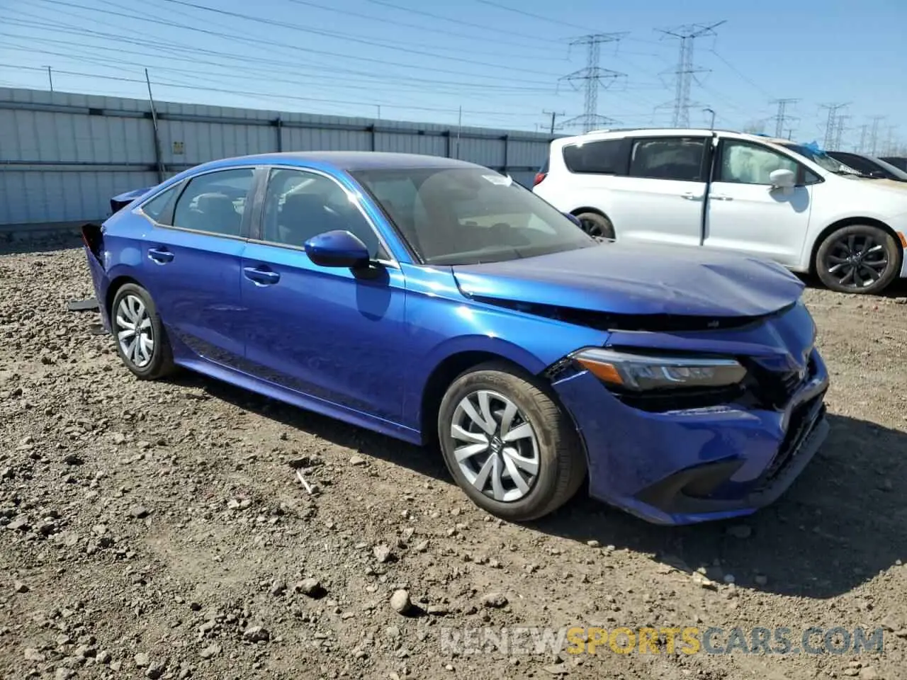4 Фотография поврежденного автомобиля 2HGFE2F27PH565689 HONDA CIVIC 2023