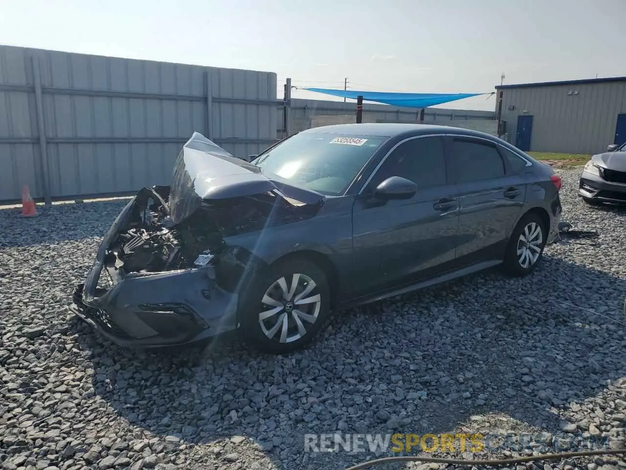 1 Photograph of a damaged car 2HGFE2F28PH538355 HONDA CIVIC 2023