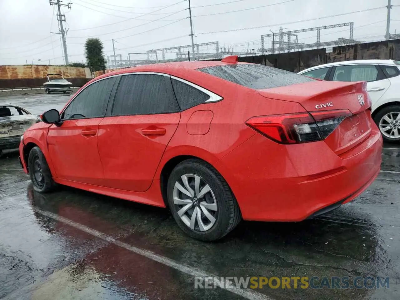 2 Photograph of a damaged car 2HGFE2F29PH537702 HONDA CIVIC 2023