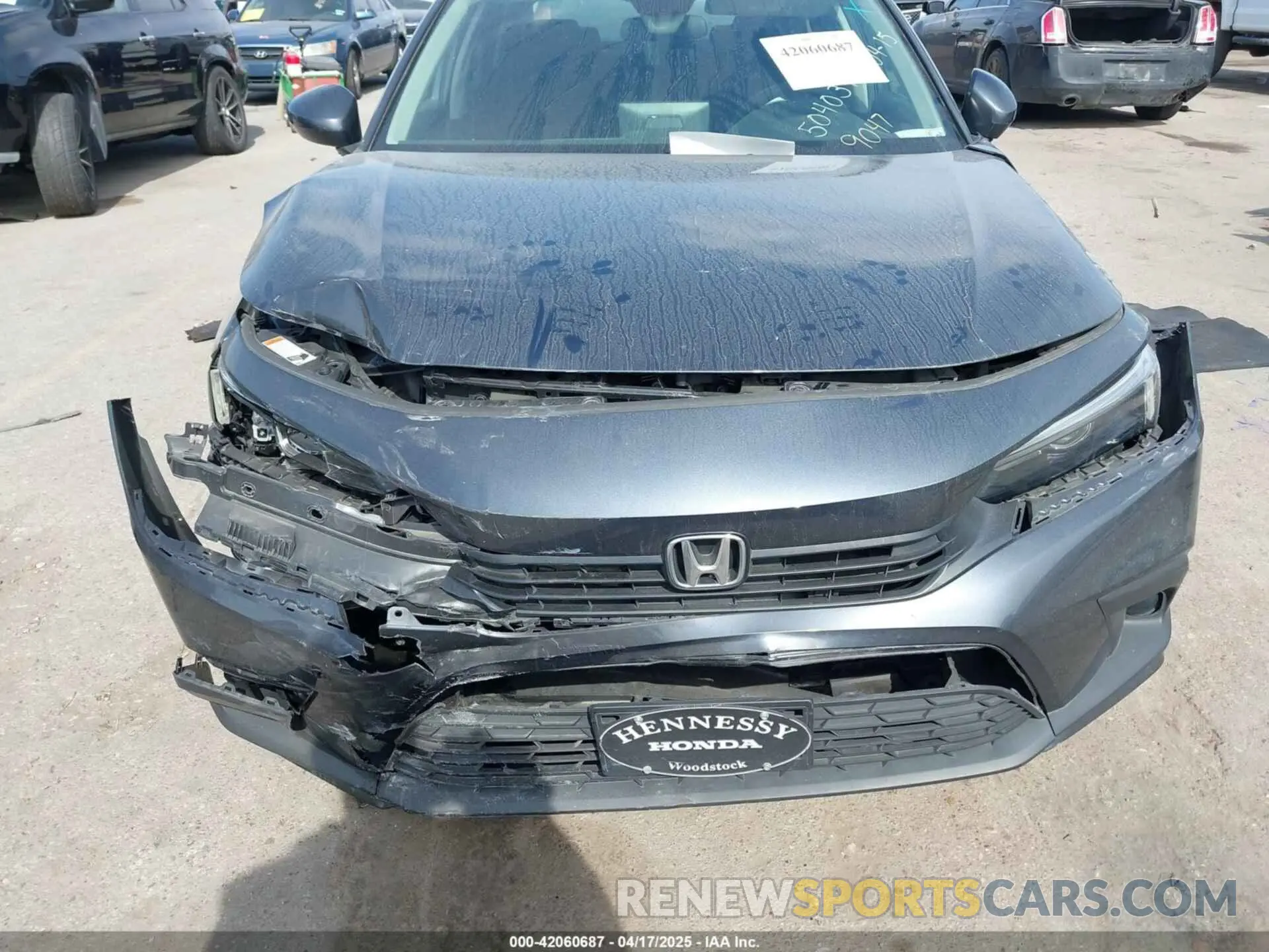 12 Photograph of a damaged car 2HGFE2F29PH569047 HONDA CIVIC 2023