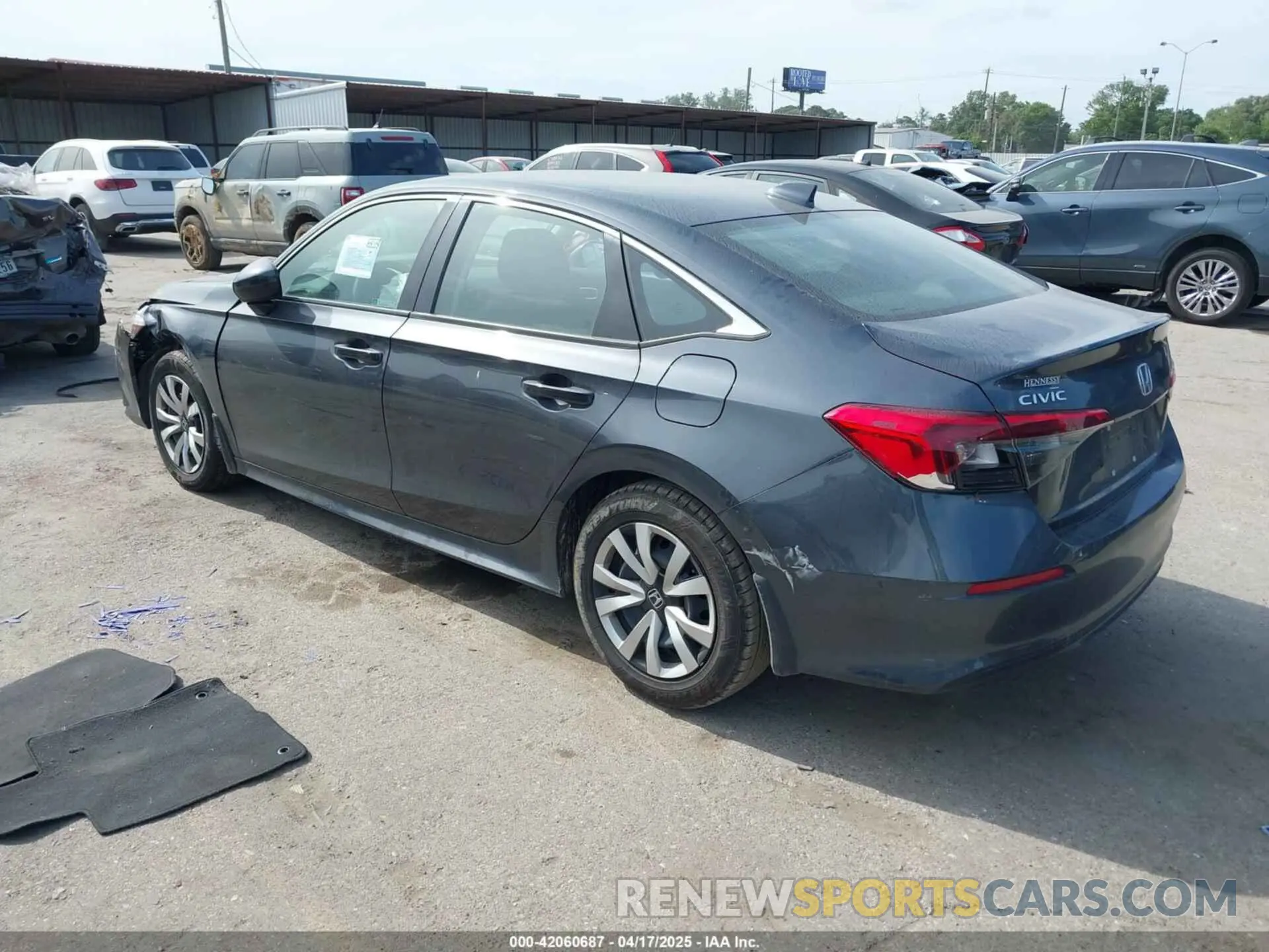3 Photograph of a damaged car 2HGFE2F29PH569047 HONDA CIVIC 2023