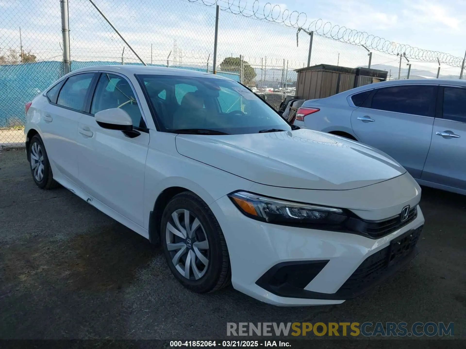 1 Photograph of a damaged car 2HGFE2F2XPH531634 HONDA CIVIC 2023