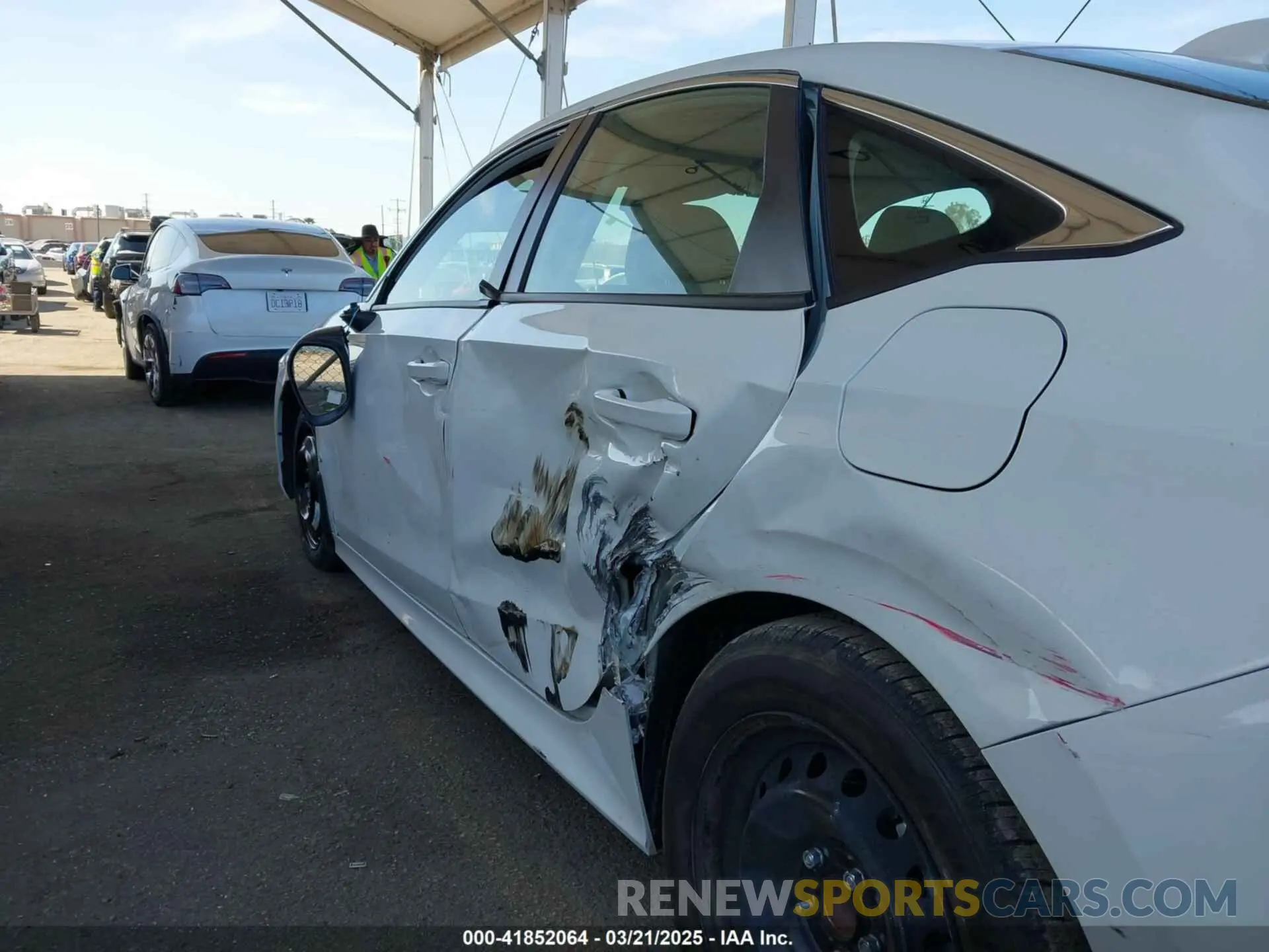 6 Photograph of a damaged car 2HGFE2F2XPH531634 HONDA CIVIC 2023