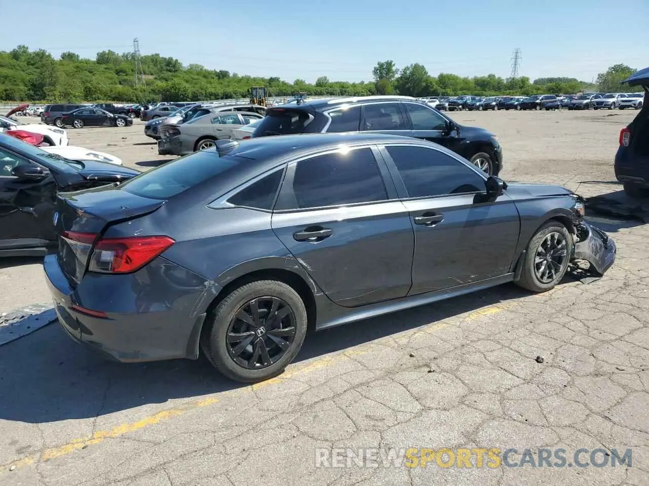 3 Photograph of a damaged car 2HGFE2F2XPH569123 HONDA CIVIC 2023