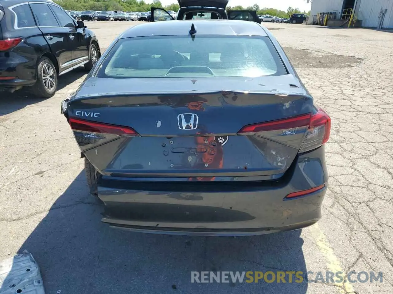6 Photograph of a damaged car 2HGFE2F2XPH569123 HONDA CIVIC 2023