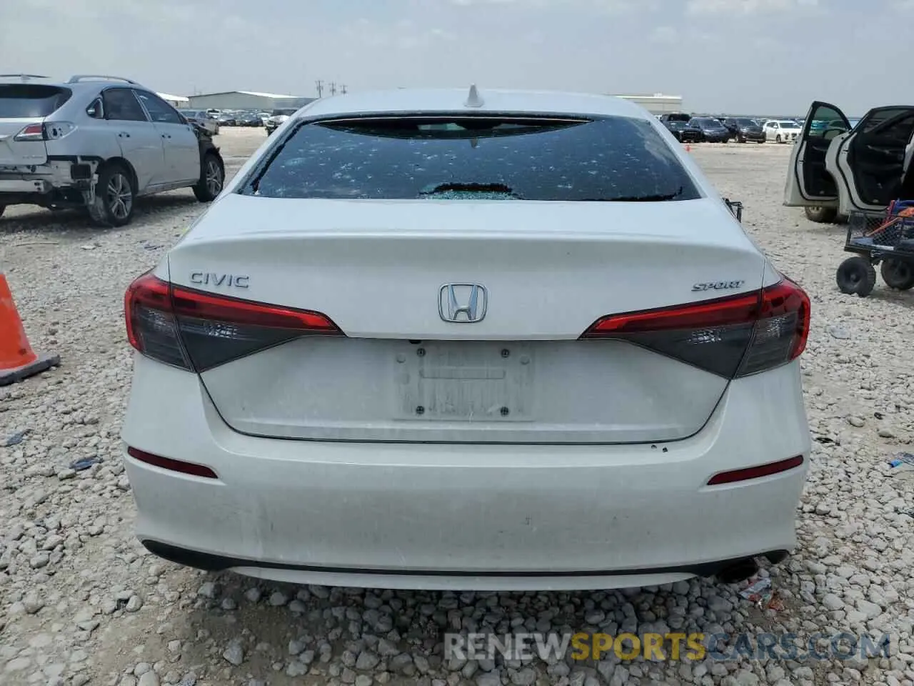 6 Photograph of a damaged car 2HGFE2F50PH504730 HONDA CIVIC 2023