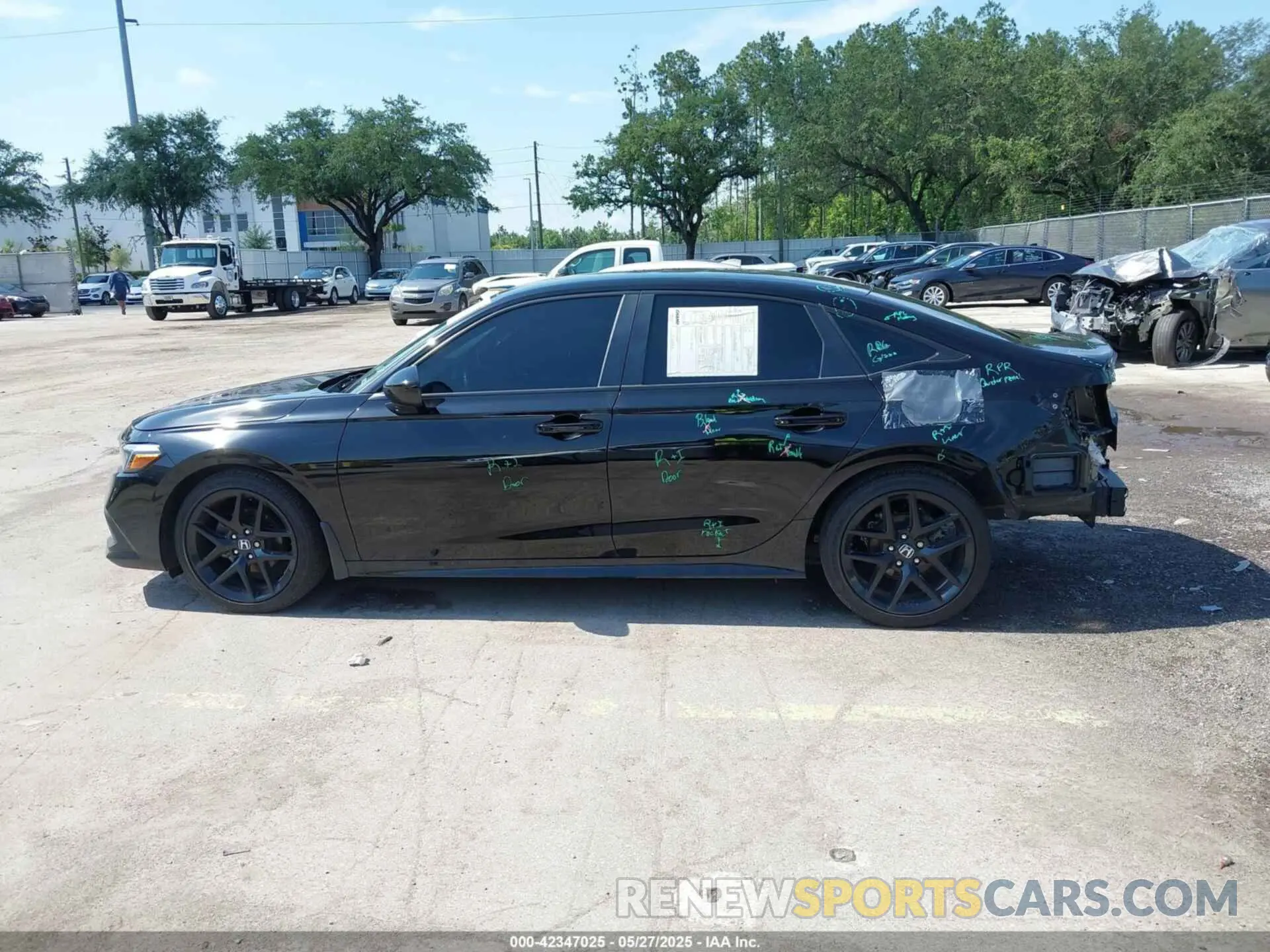 15 Photograph of a damaged car 2HGFE2F50PH509782 HONDA CIVIC 2023