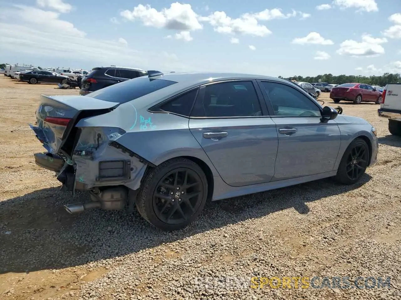 3 Photograph of a damaged car 2HGFE2F50PH534777 HONDA CIVIC 2023