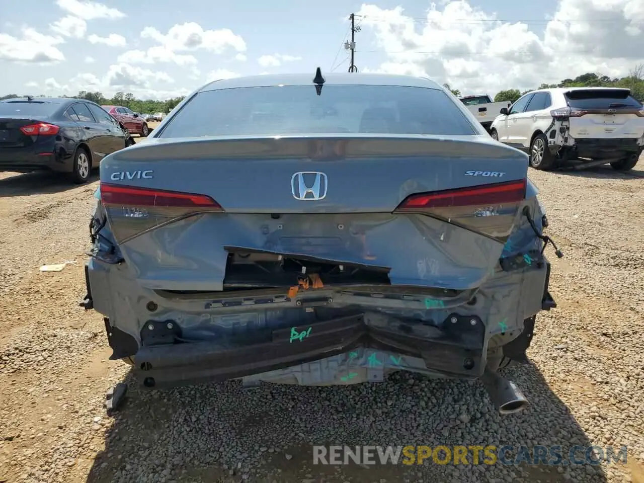 6 Photograph of a damaged car 2HGFE2F50PH534777 HONDA CIVIC 2023