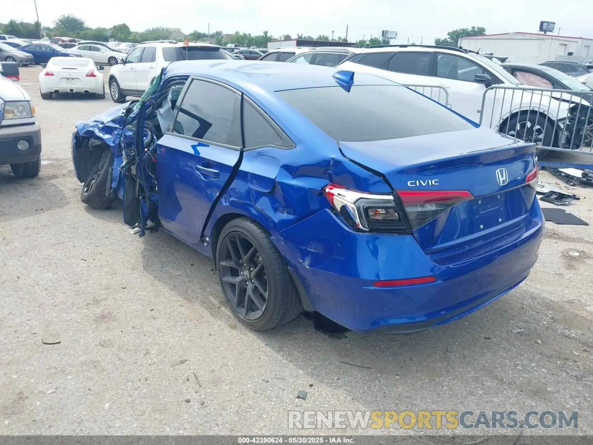 3 Фотография поврежденного автомобиля 2HGFE2F50PH545326 HONDA CIVIC 2023
