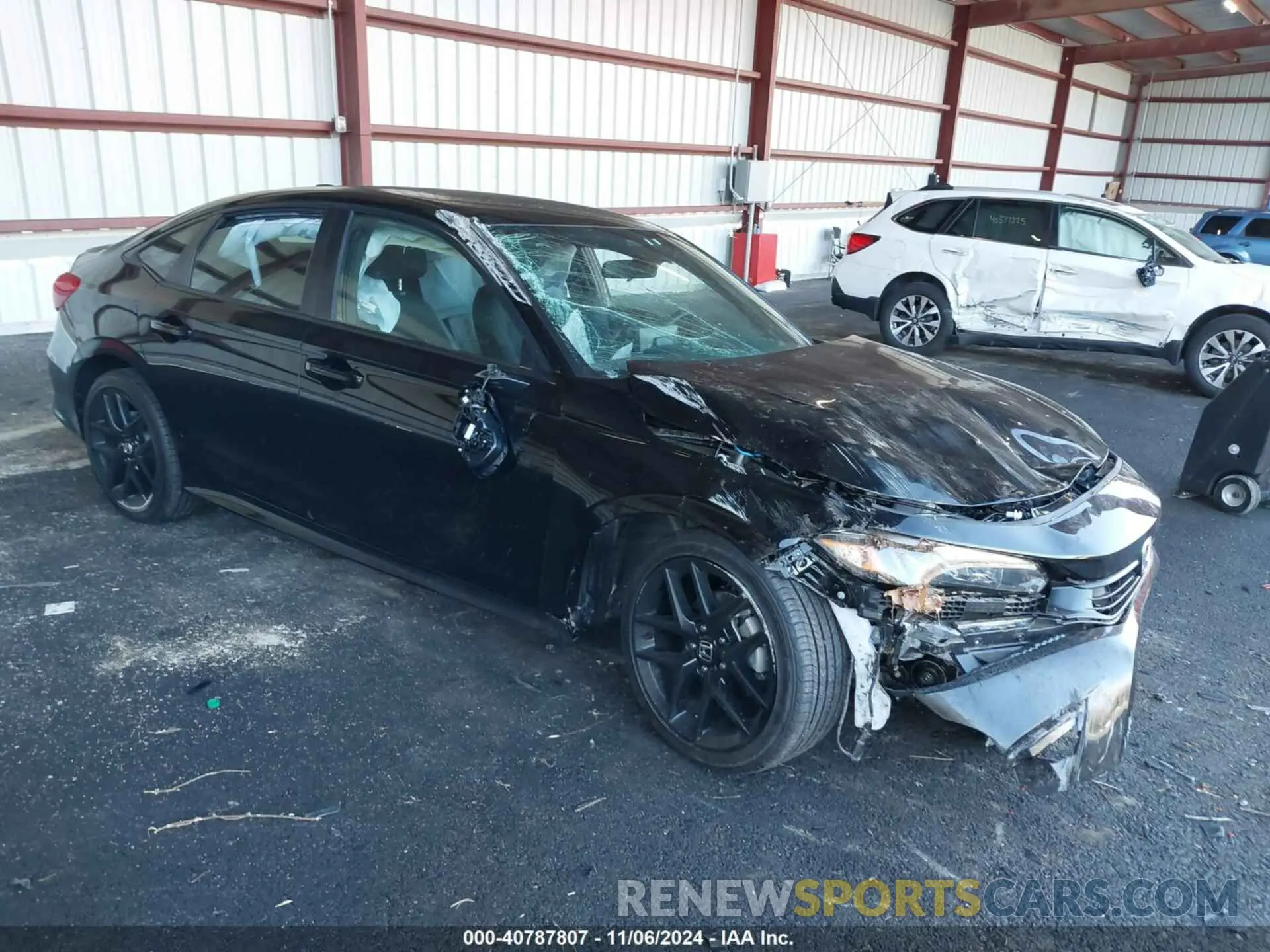 1 Photograph of a damaged car 2HGFE2F50PH545486 HONDA CIVIC 2023