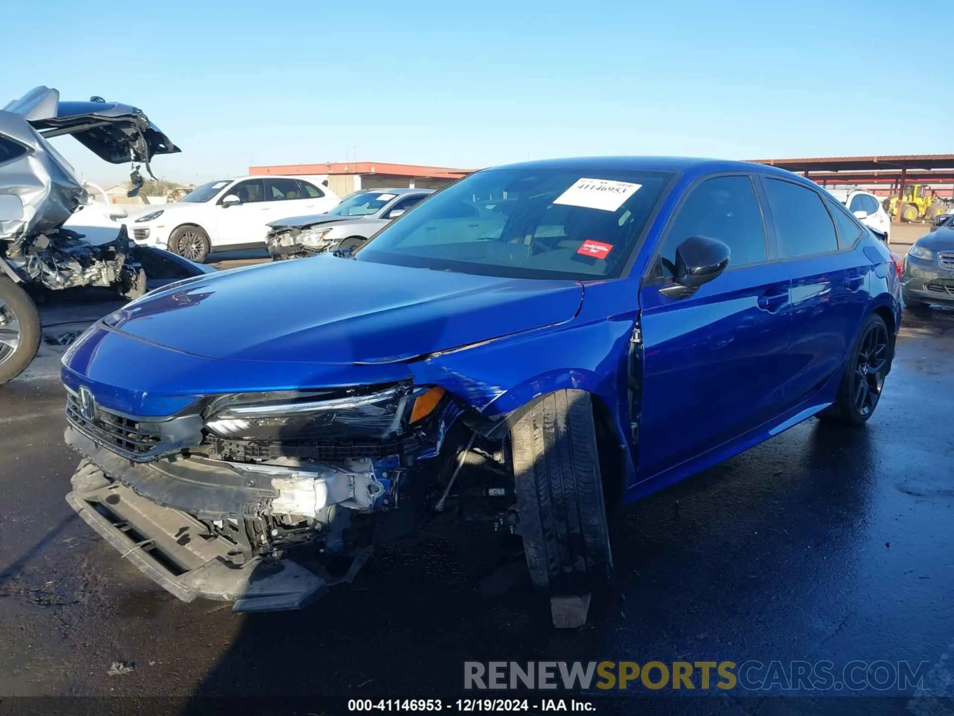2 Фотография поврежденного автомобиля 2HGFE2F50PH545696 HONDA CIVIC 2023