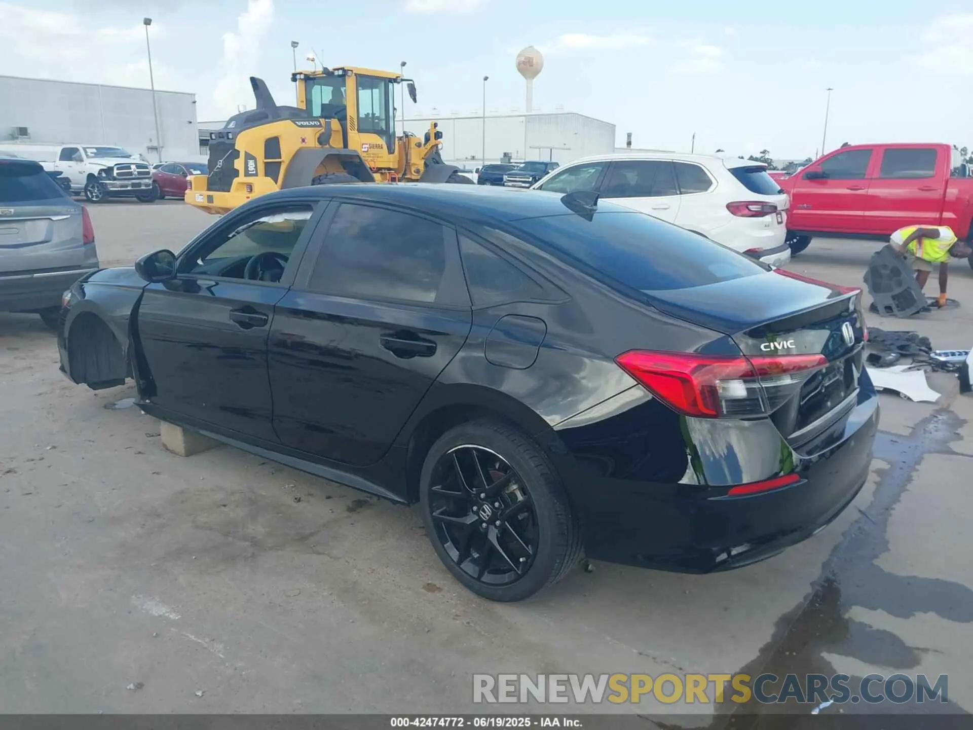 3 Фотография поврежденного автомобиля 2HGFE2F50PH570419 HONDA CIVIC 2023