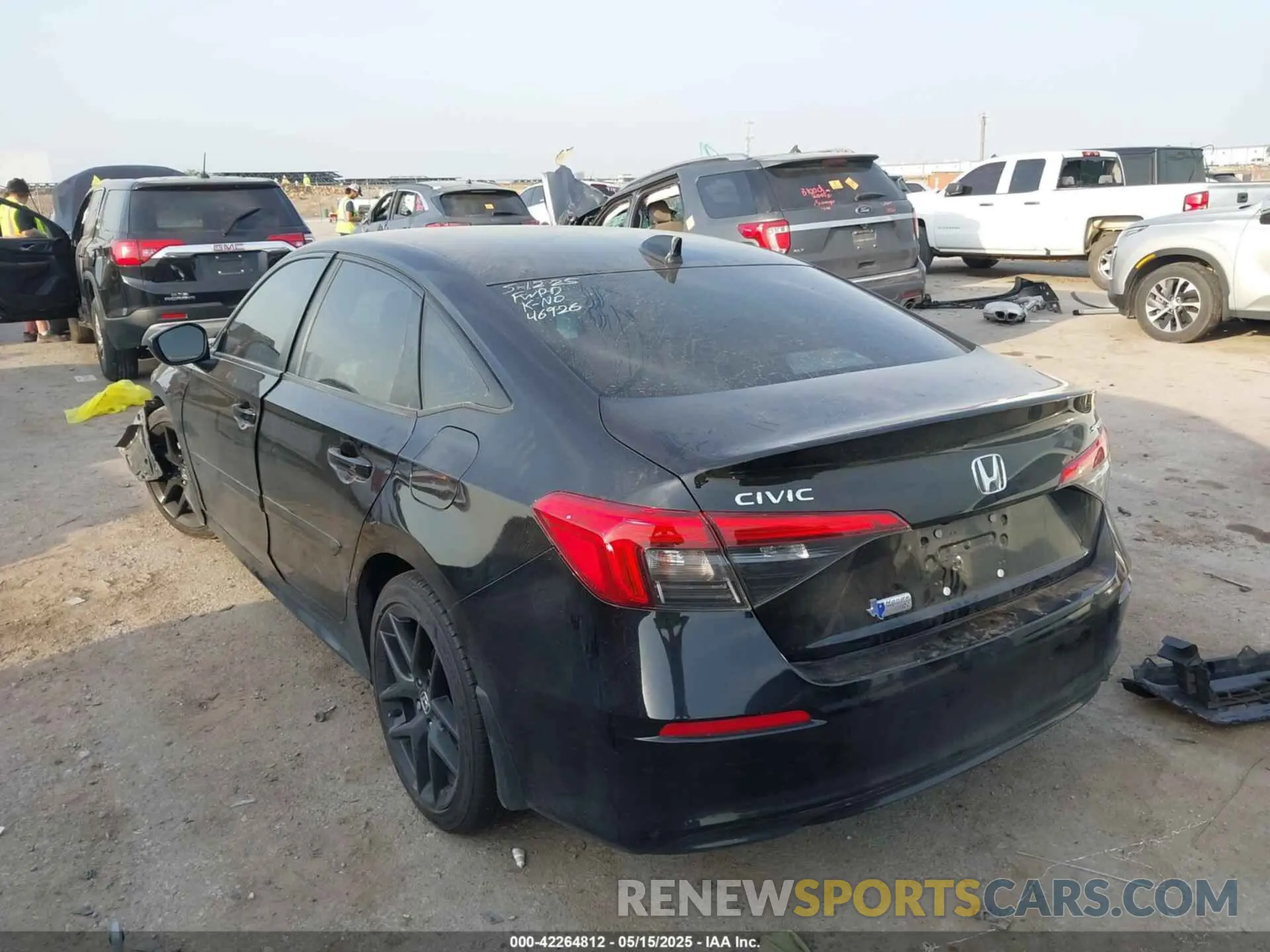3 Фотография поврежденного автомобиля 2HGFE2F51PH503134 HONDA CIVIC 2023