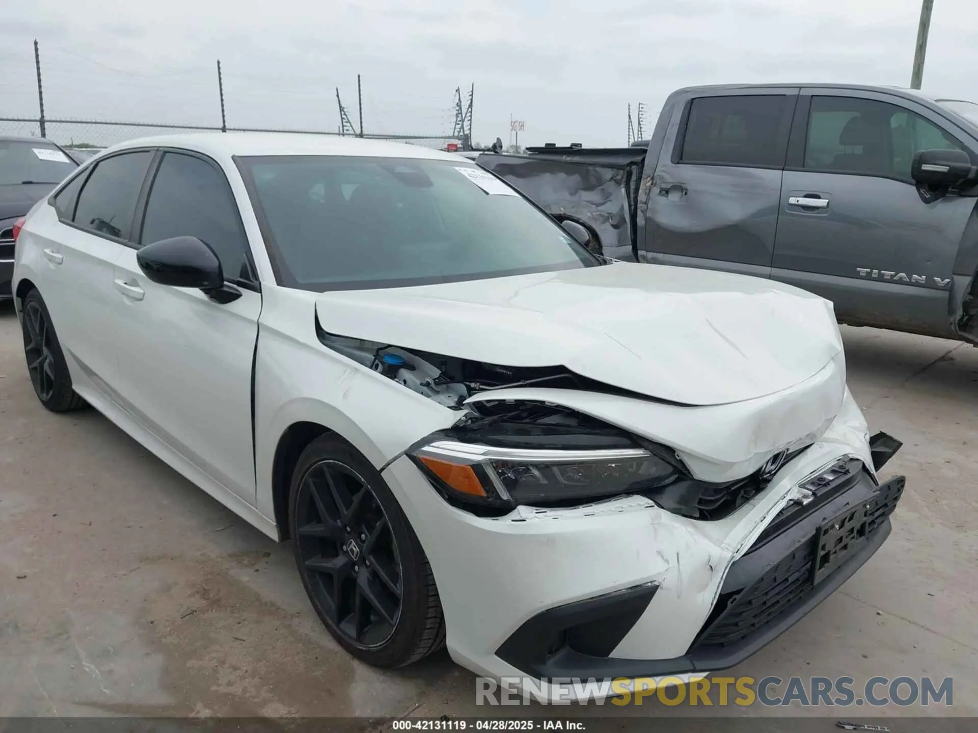 1 Photograph of a damaged car 2HGFE2F51PH506339 HONDA CIVIC 2023