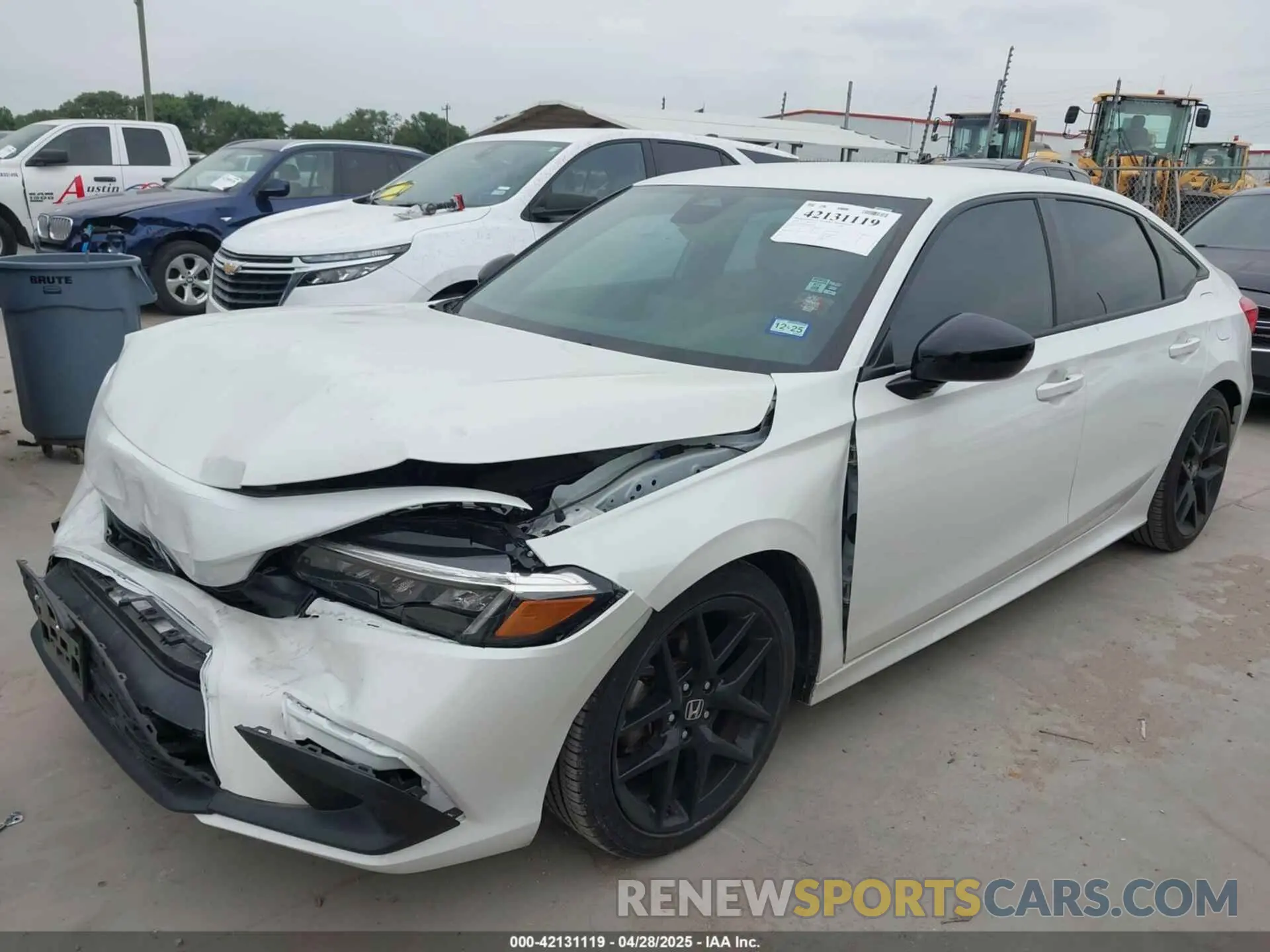 2 Photograph of a damaged car 2HGFE2F51PH506339 HONDA CIVIC 2023