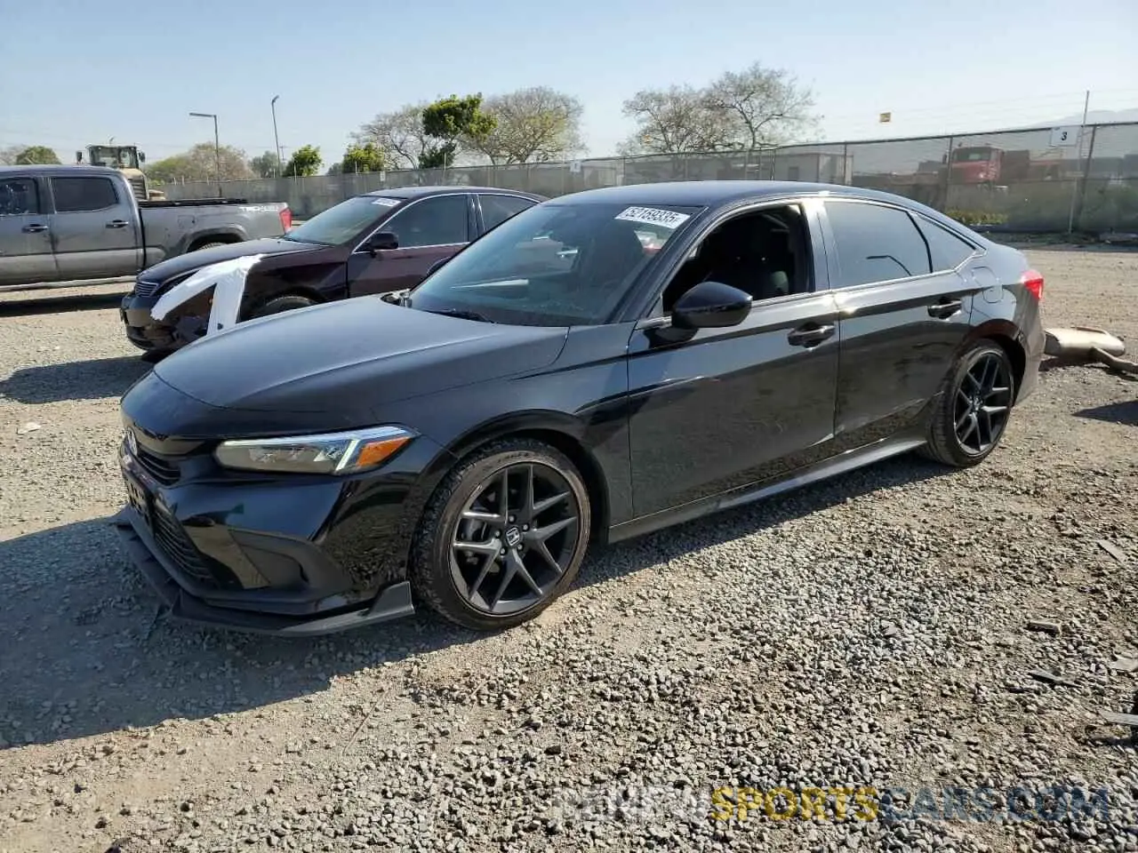 1 Photograph of a damaged car 2HGFE2F51PH519060 HONDA CIVIC 2023