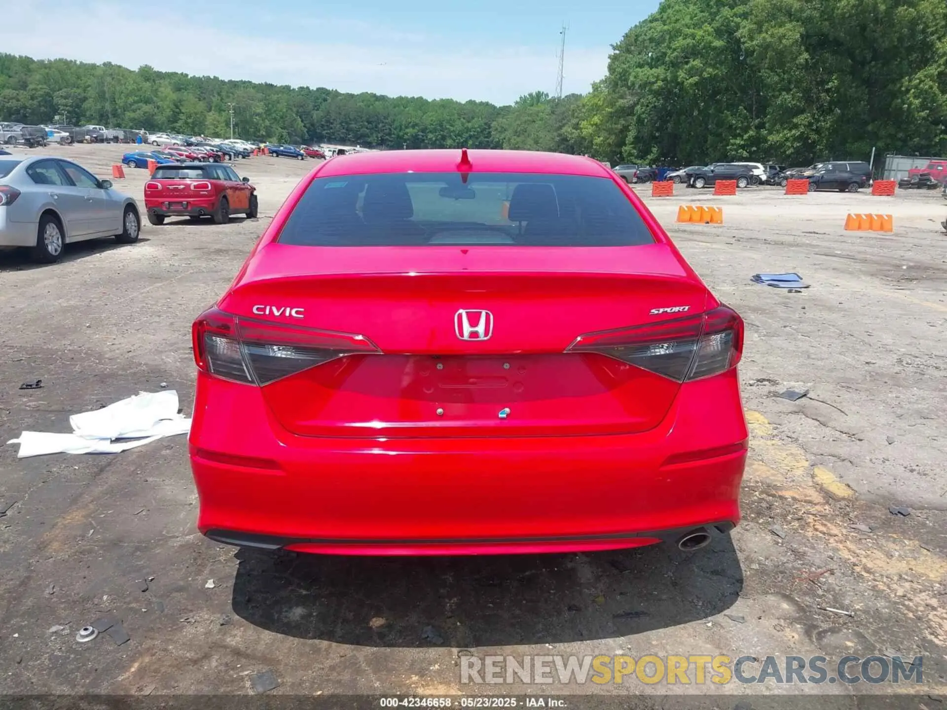 16 Photograph of a damaged car 2HGFE2F51PH522413 HONDA CIVIC 2023