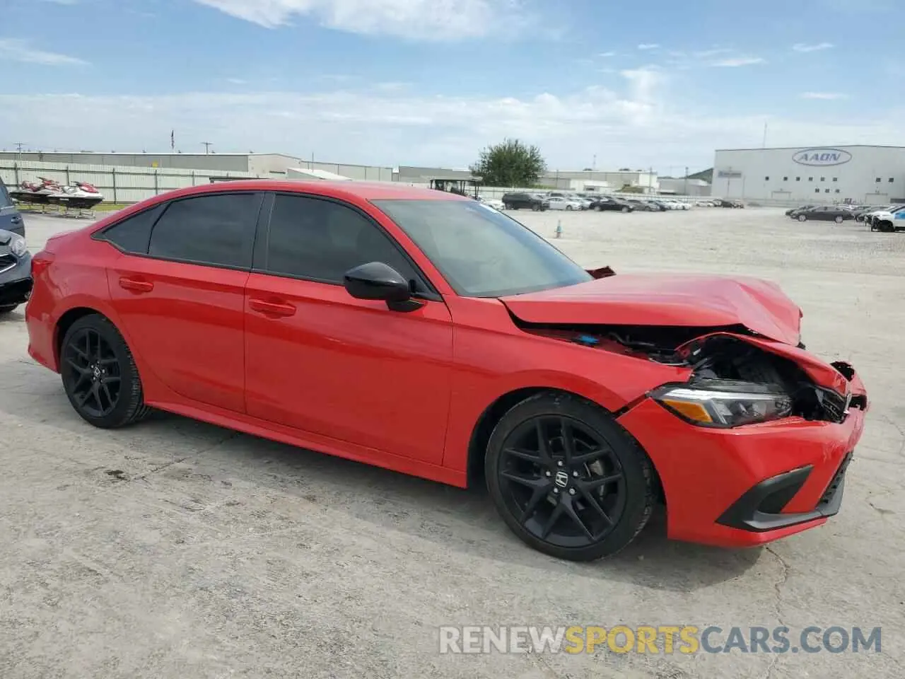 4 Photograph of a damaged car 2HGFE2F51PH545299 HONDA CIVIC 2023