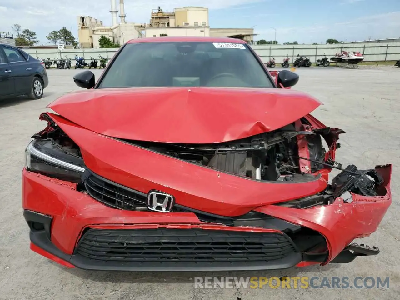 5 Photograph of a damaged car 2HGFE2F51PH545299 HONDA CIVIC 2023