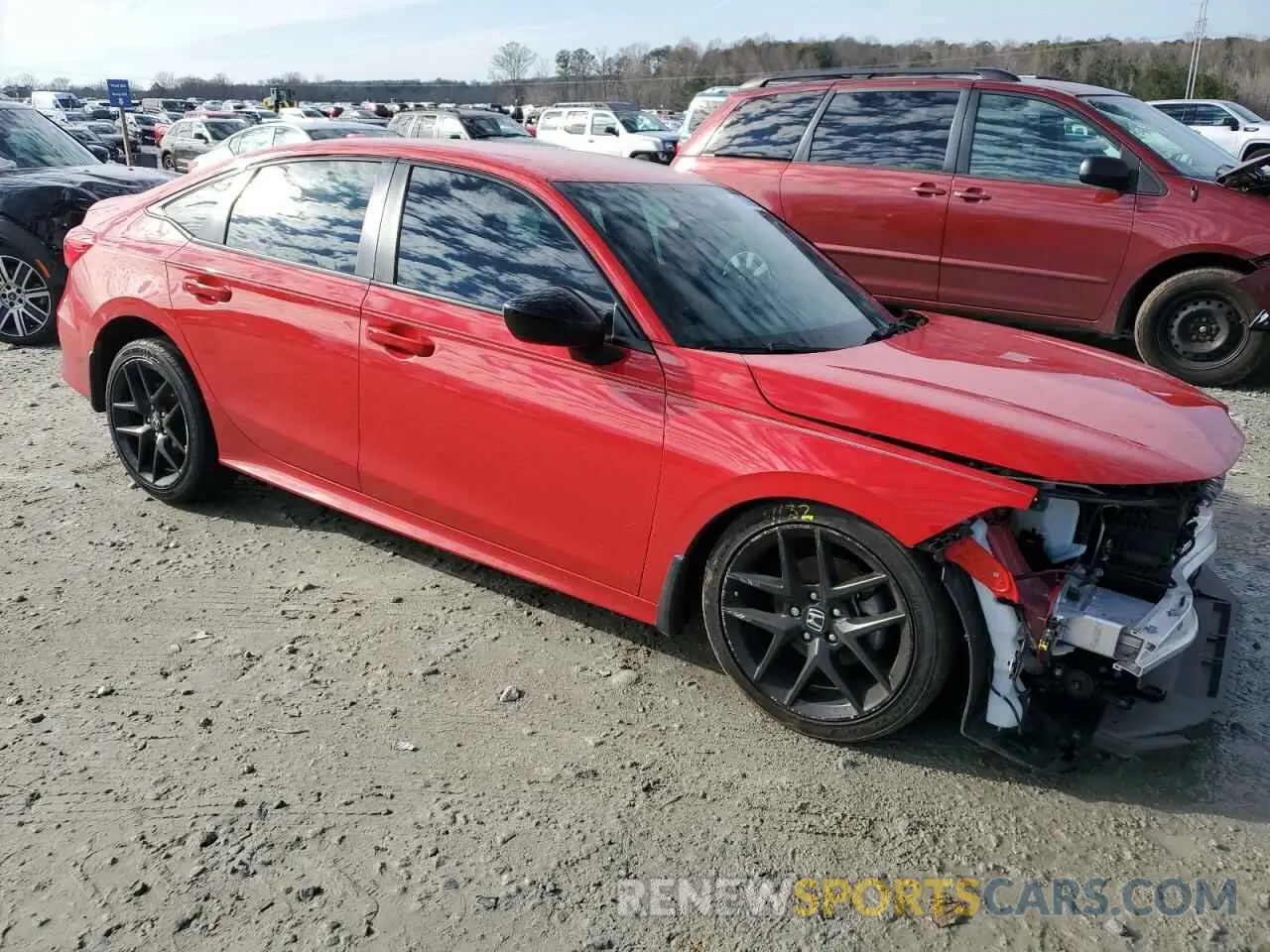 4 Фотография поврежденного автомобиля 2HGFE2F51PH546825 HONDA CIVIC 2023