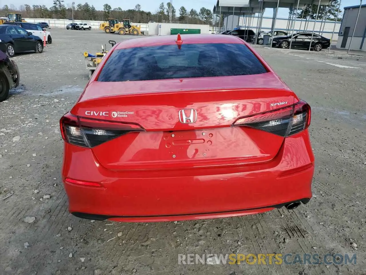 6 Фотография поврежденного автомобиля 2HGFE2F51PH546825 HONDA CIVIC 2023