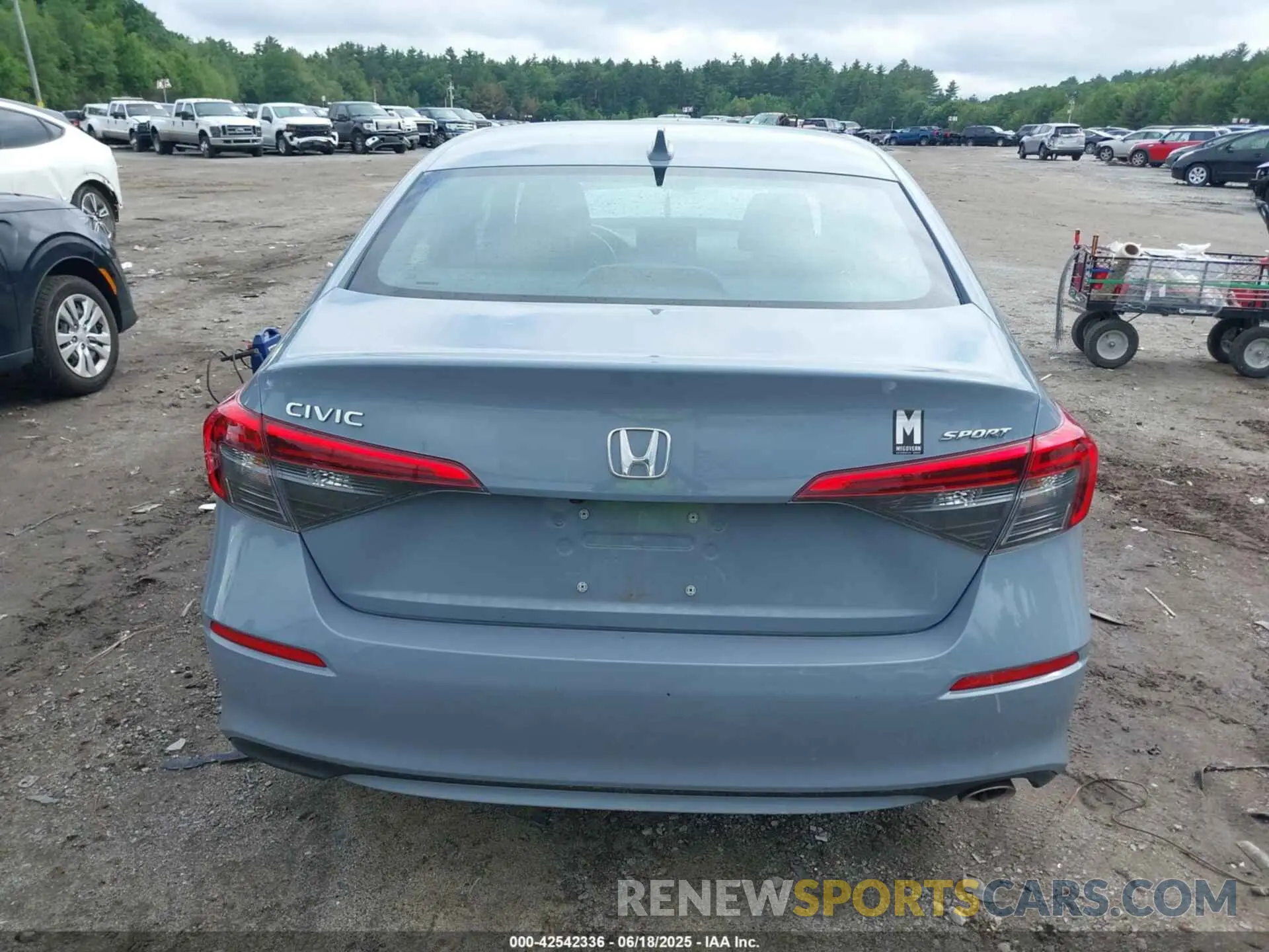 17 Photograph of a damaged car 2HGFE2F51PH547134 HONDA CIVIC 2023