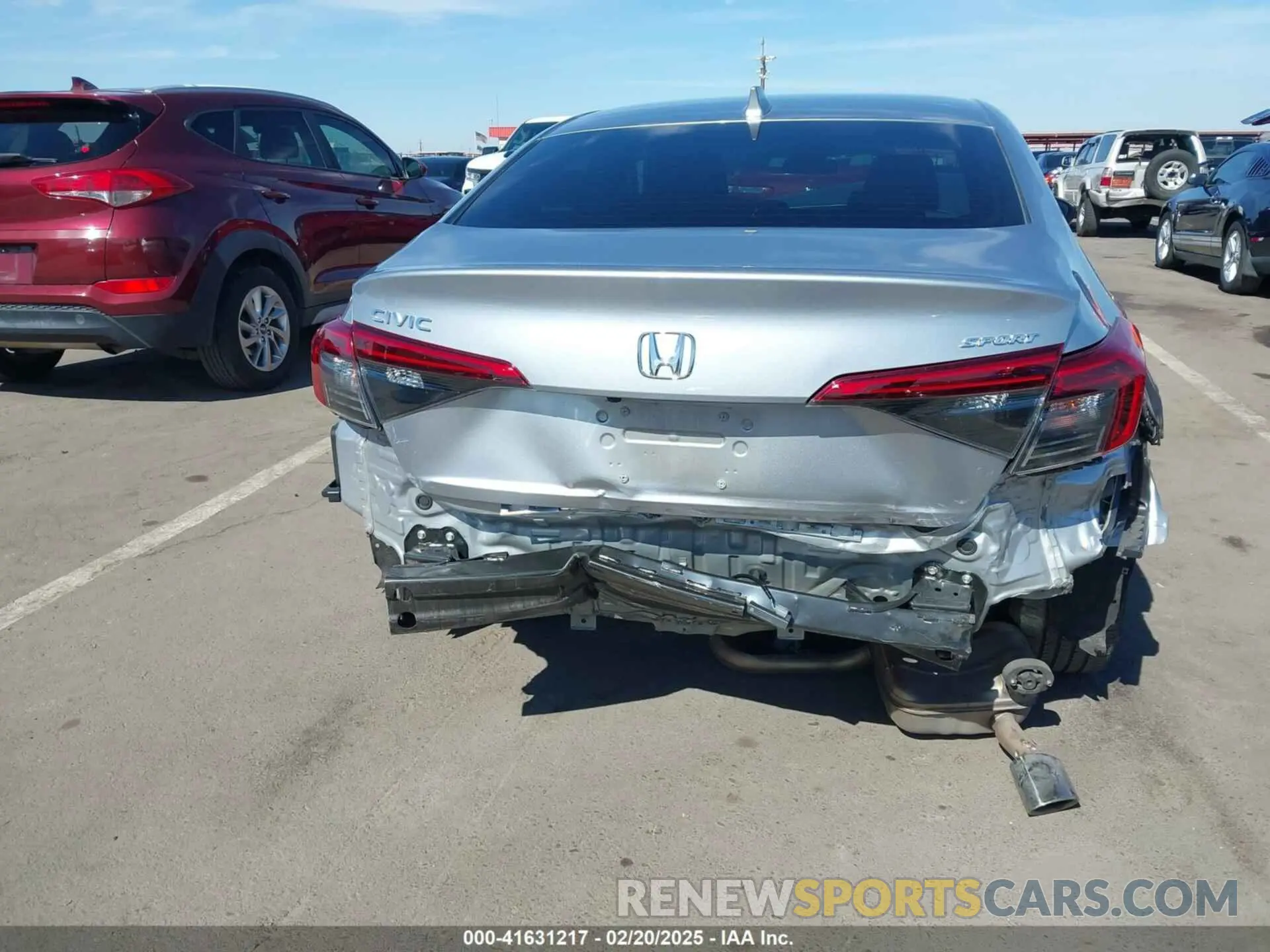 16 Photograph of a damaged car 2HGFE2F51PH552334 HONDA CIVIC 2023
