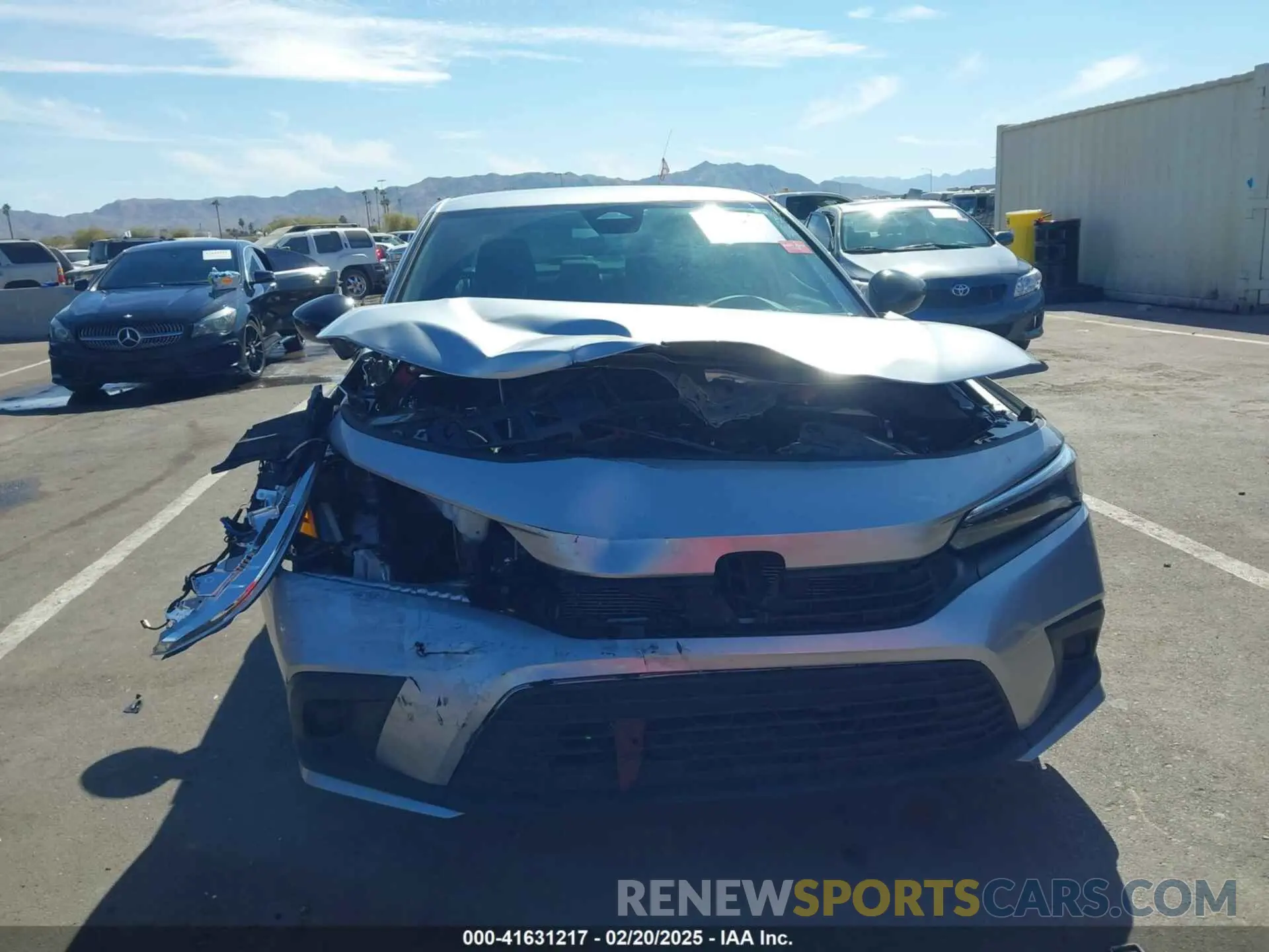 6 Photograph of a damaged car 2HGFE2F51PH552334 HONDA CIVIC 2023