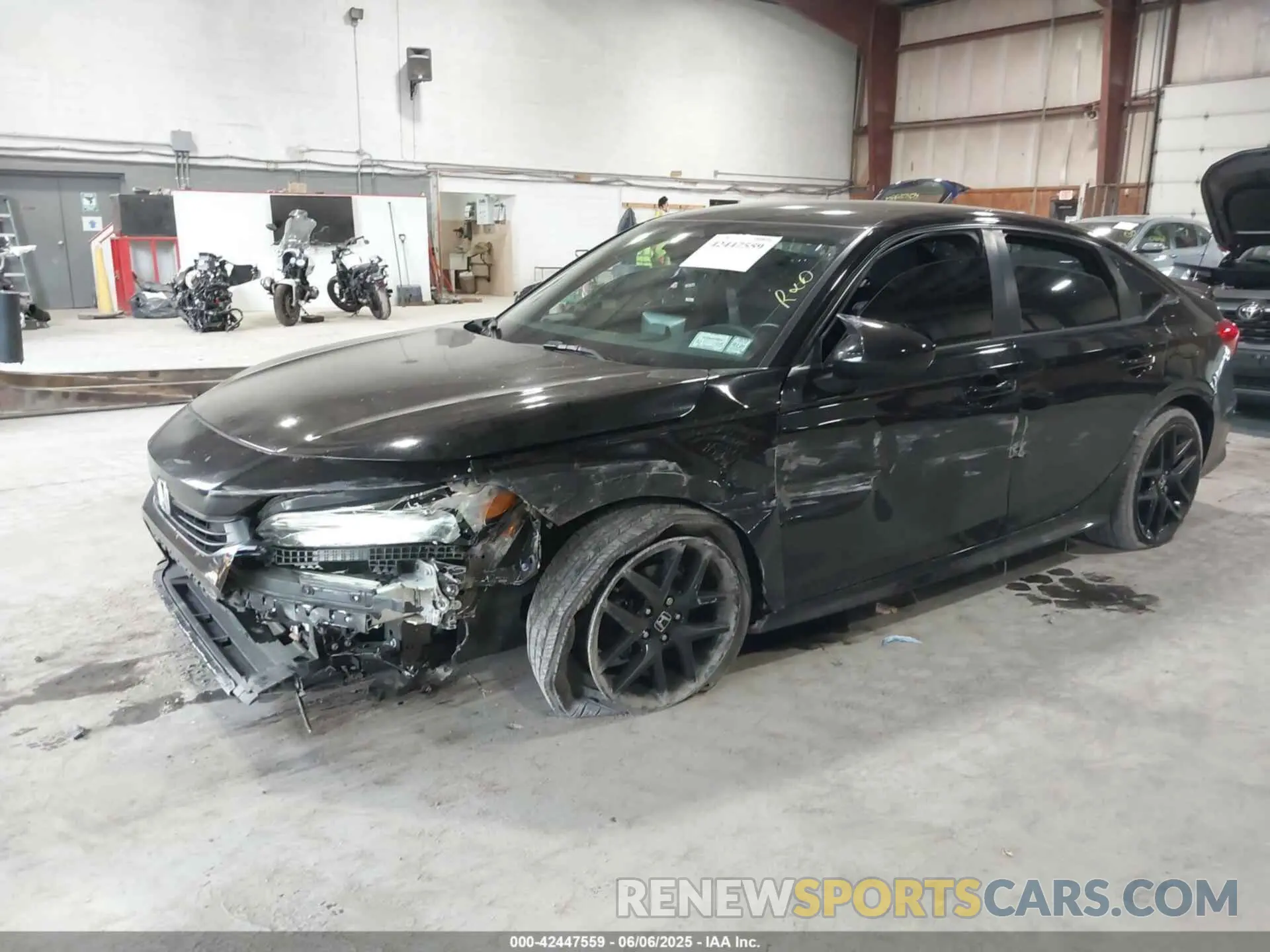 6 Photograph of a damaged car 2HGFE2F52PH505538 HONDA CIVIC 2023