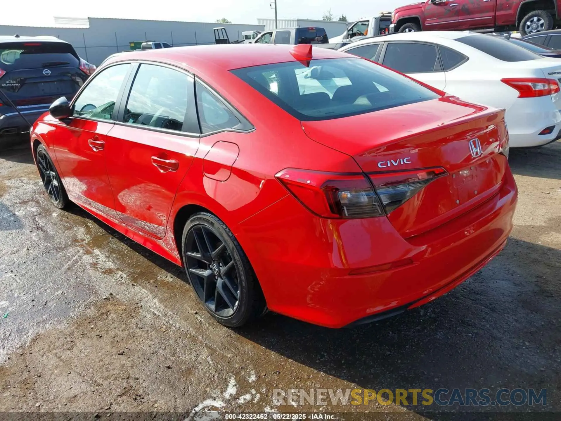 3 Photograph of a damaged car 2HGFE2F52PH531055 HONDA CIVIC 2023