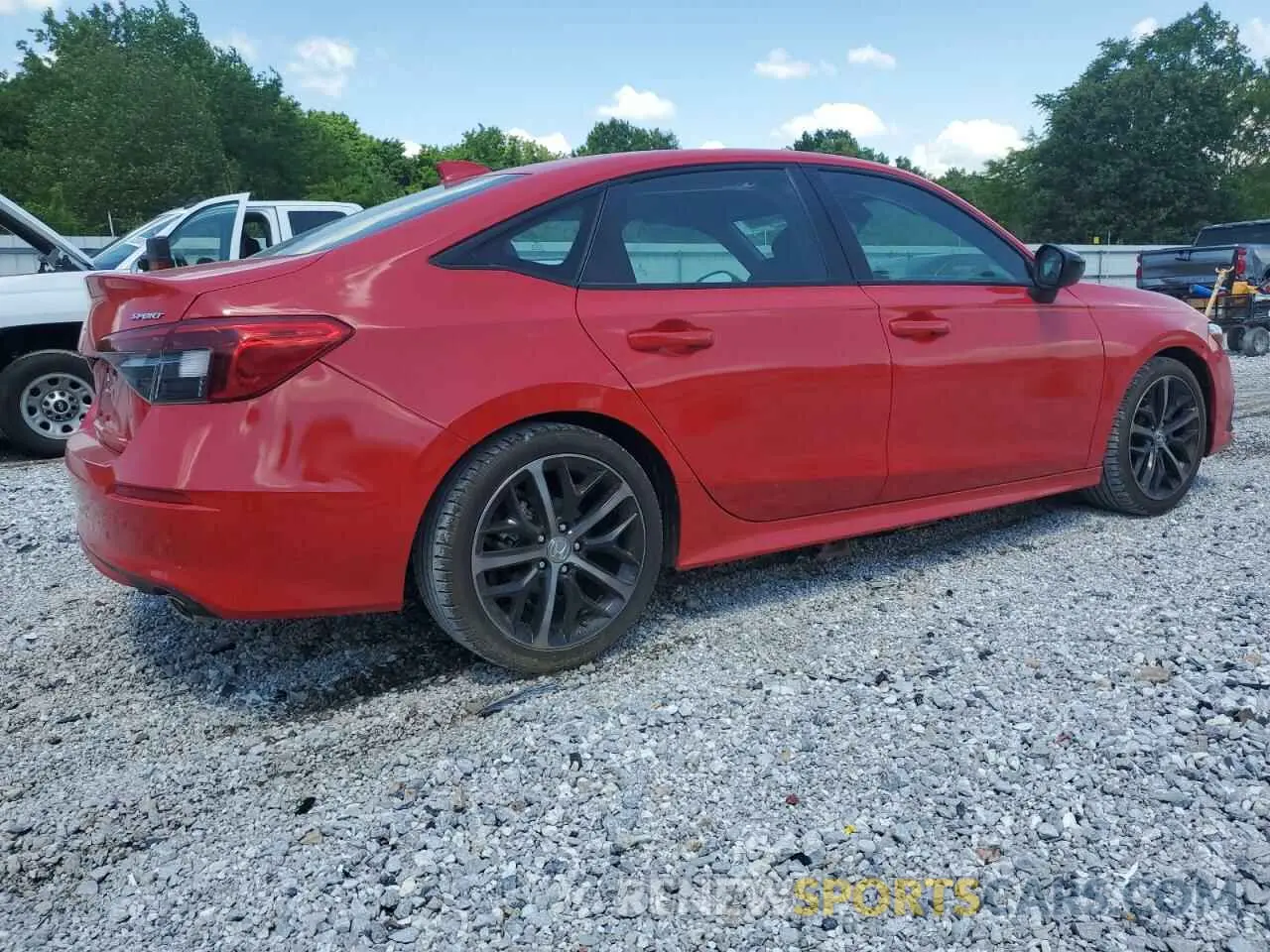 3 Photograph of a damaged car 2HGFE2F52PH541696 HONDA CIVIC 2023