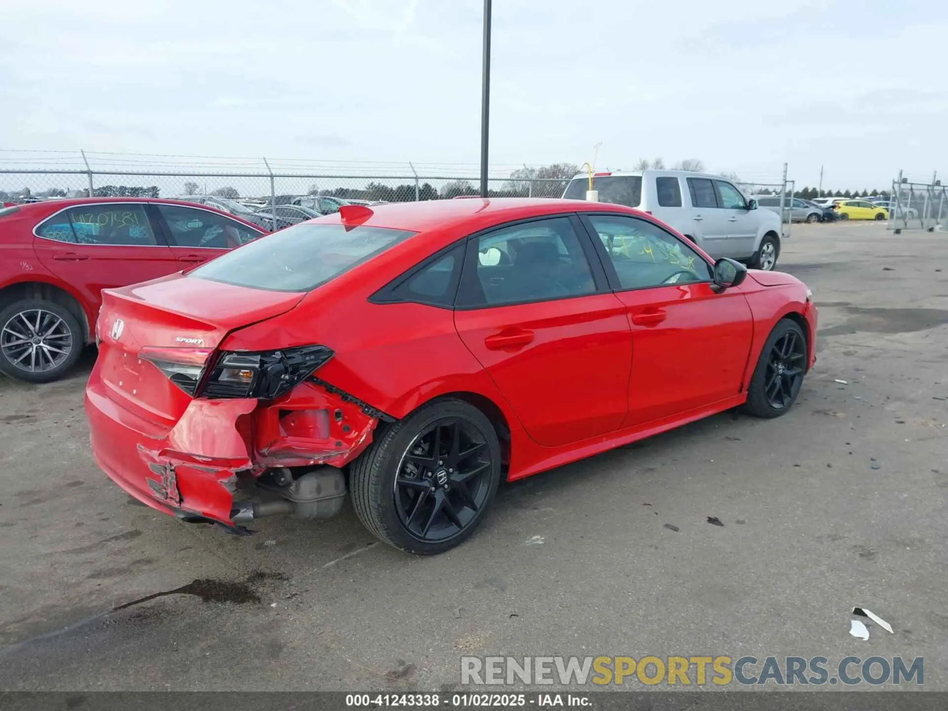 4 Фотография поврежденного автомобиля 2HGFE2F52PH571992 HONDA CIVIC 2023