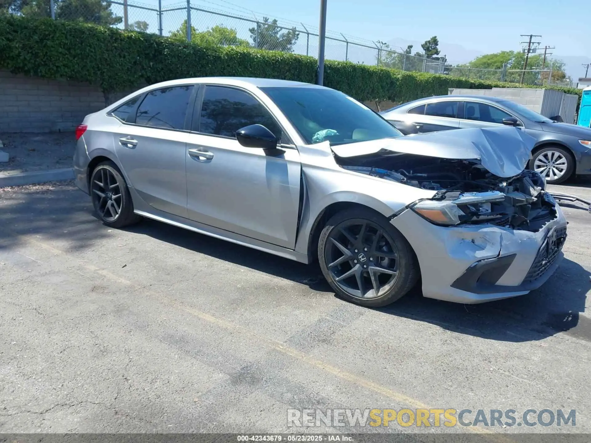 1 Photograph of a damaged car 2HGFE2F53PH544381 HONDA CIVIC 2023