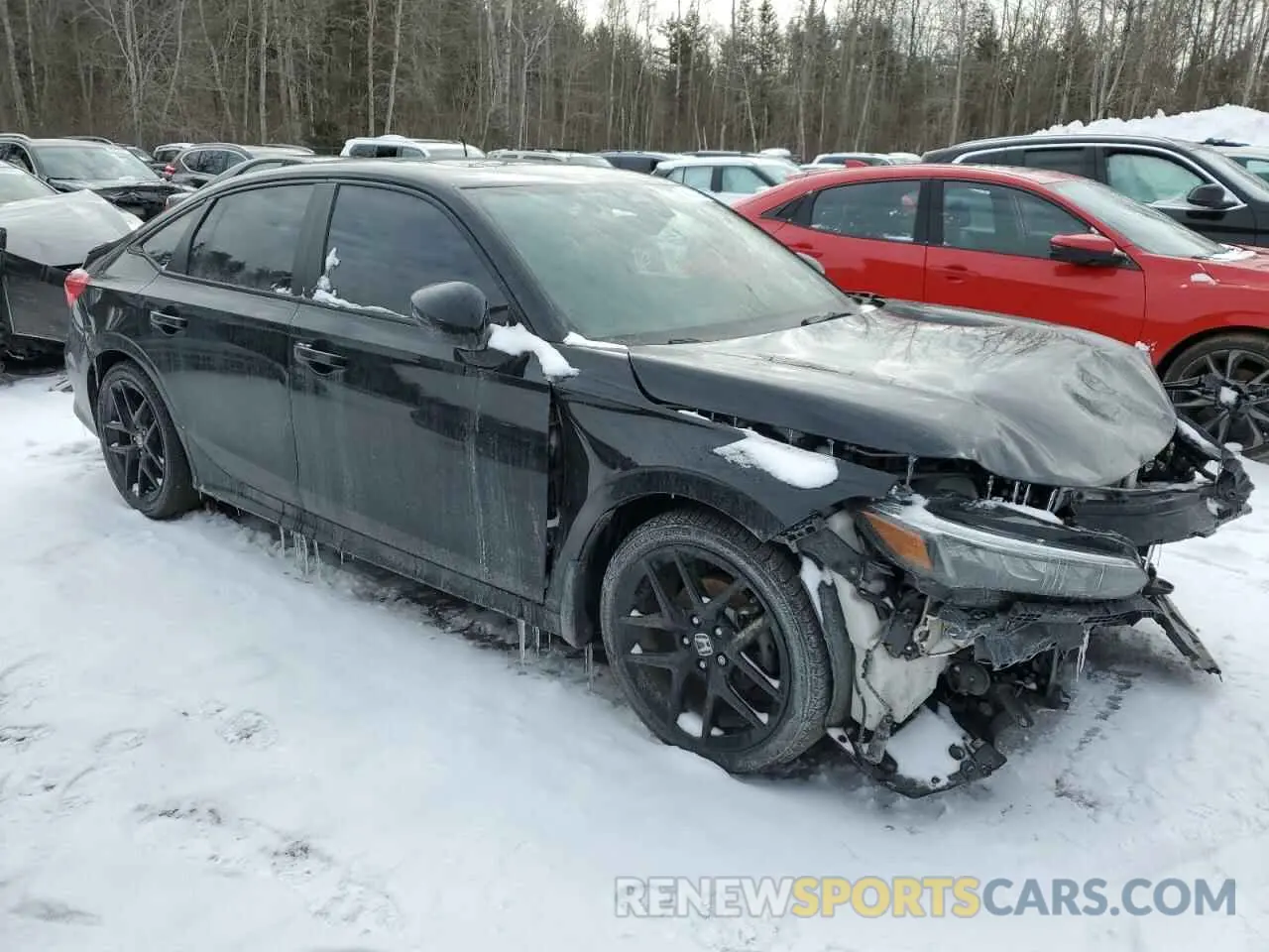 4 Фотография поврежденного автомобиля 2HGFE2F54PH103455 HONDA CIVIC 2023