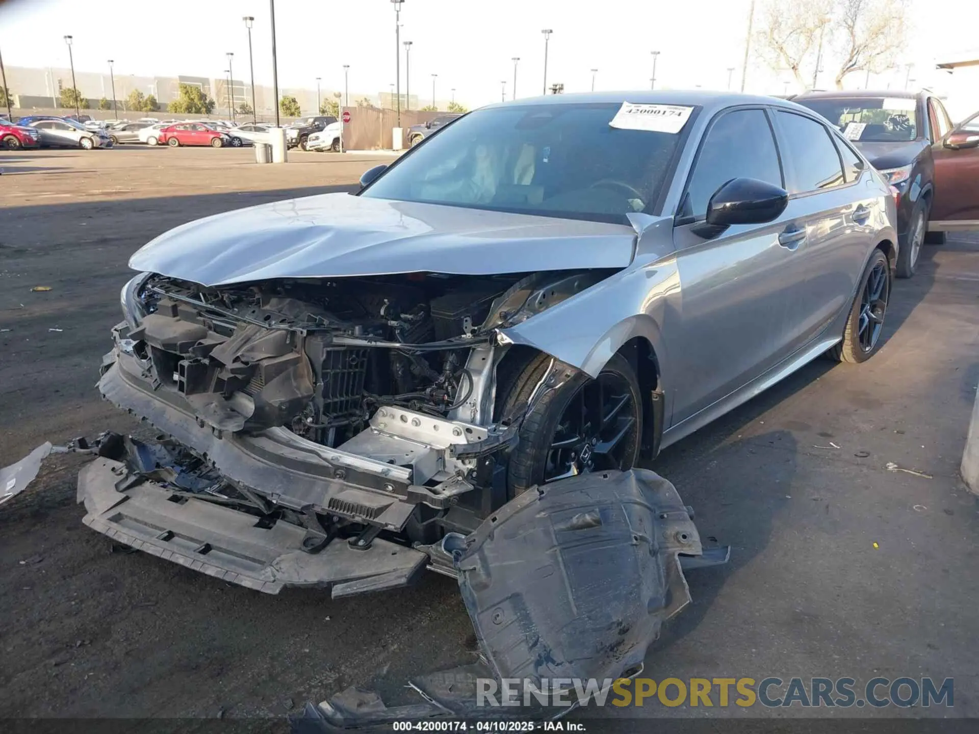2 Photograph of a damaged car 2HGFE2F54PH503743 HONDA CIVIC 2023