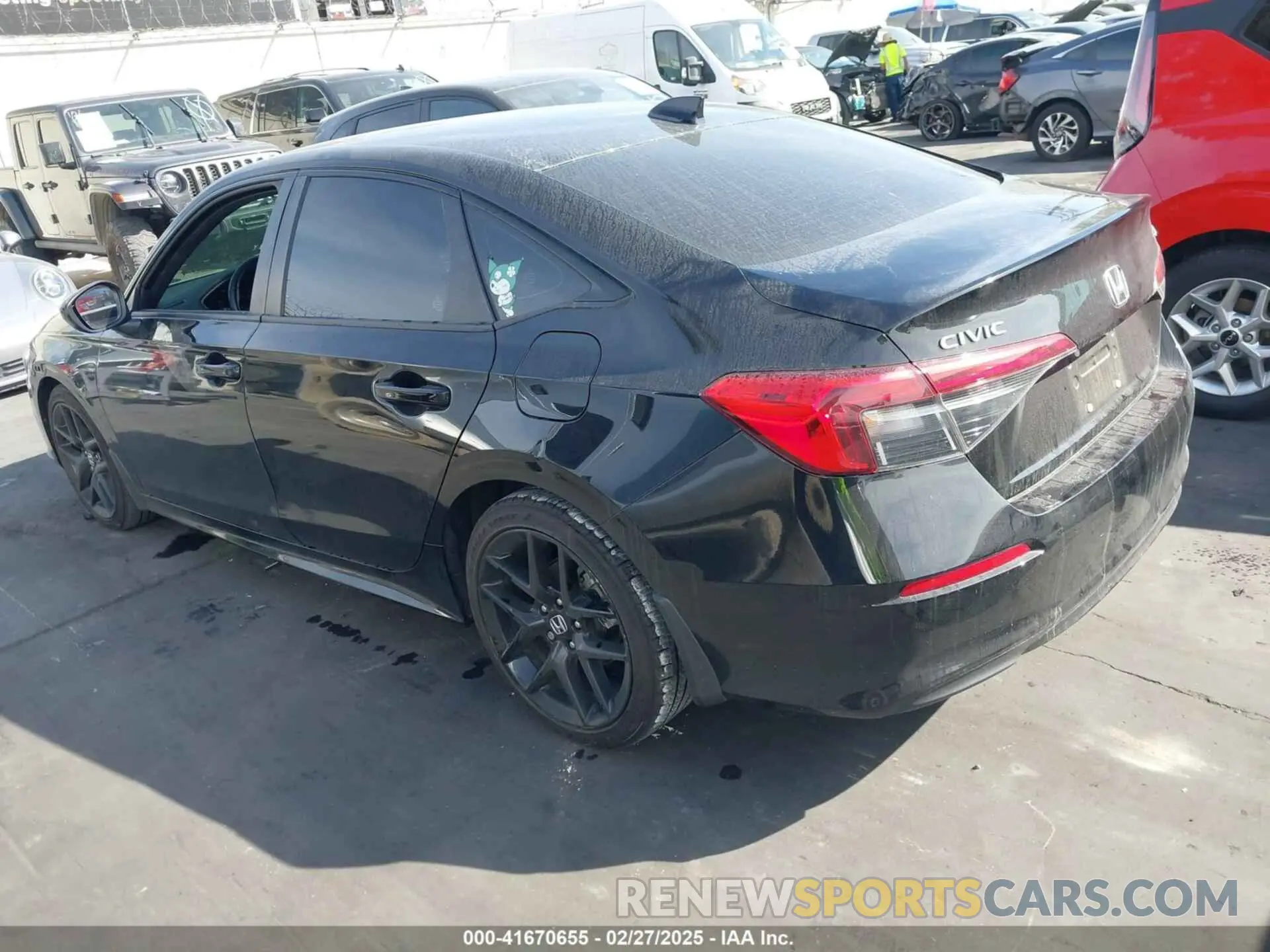 3 Photograph of a damaged car 2HGFE2F54PH513480 HONDA CIVIC 2023
