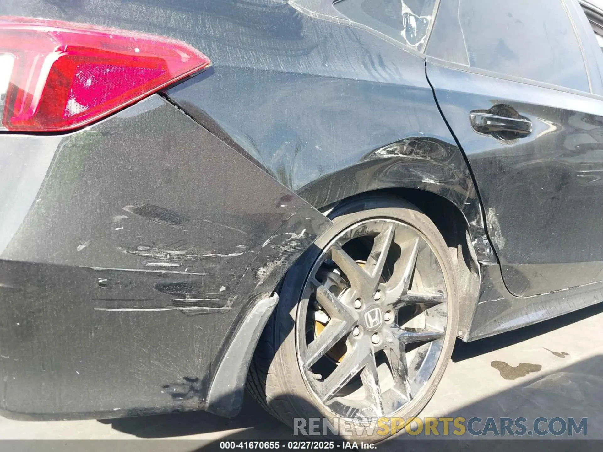 6 Photograph of a damaged car 2HGFE2F54PH513480 HONDA CIVIC 2023