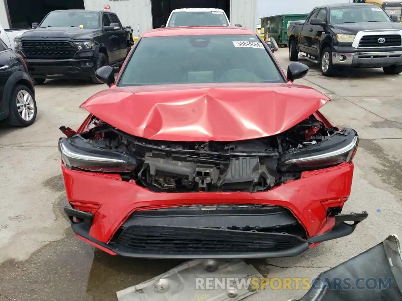 5 Photograph of a damaged car 2HGFE2F54PH516685 HONDA CIVIC 2023
