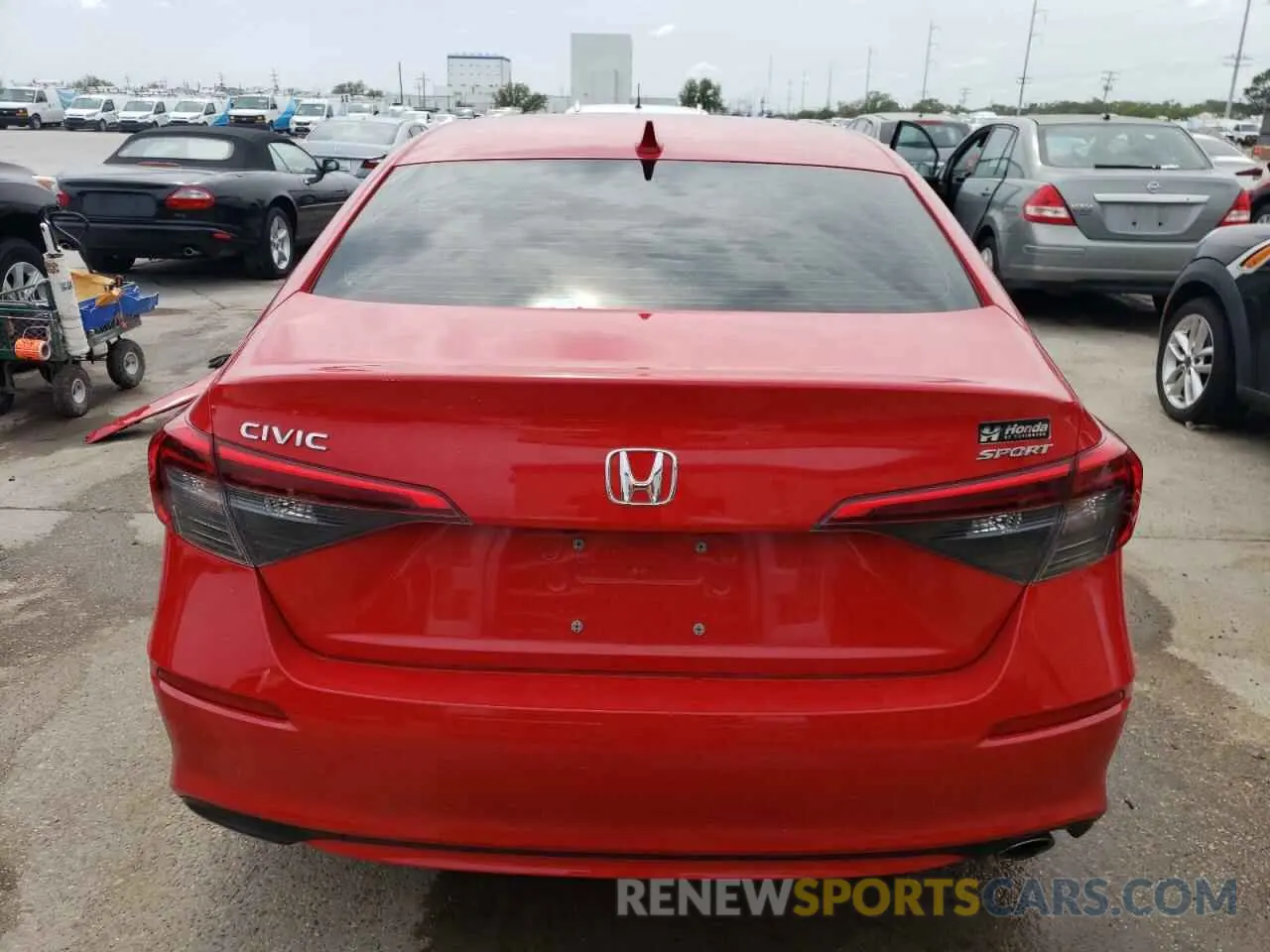 6 Photograph of a damaged car 2HGFE2F54PH516685 HONDA CIVIC 2023