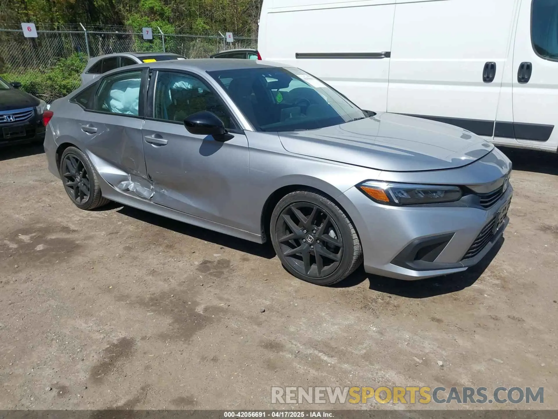 1 Фотография поврежденного автомобиля 2HGFE2F54PH523393 HONDA CIVIC 2023