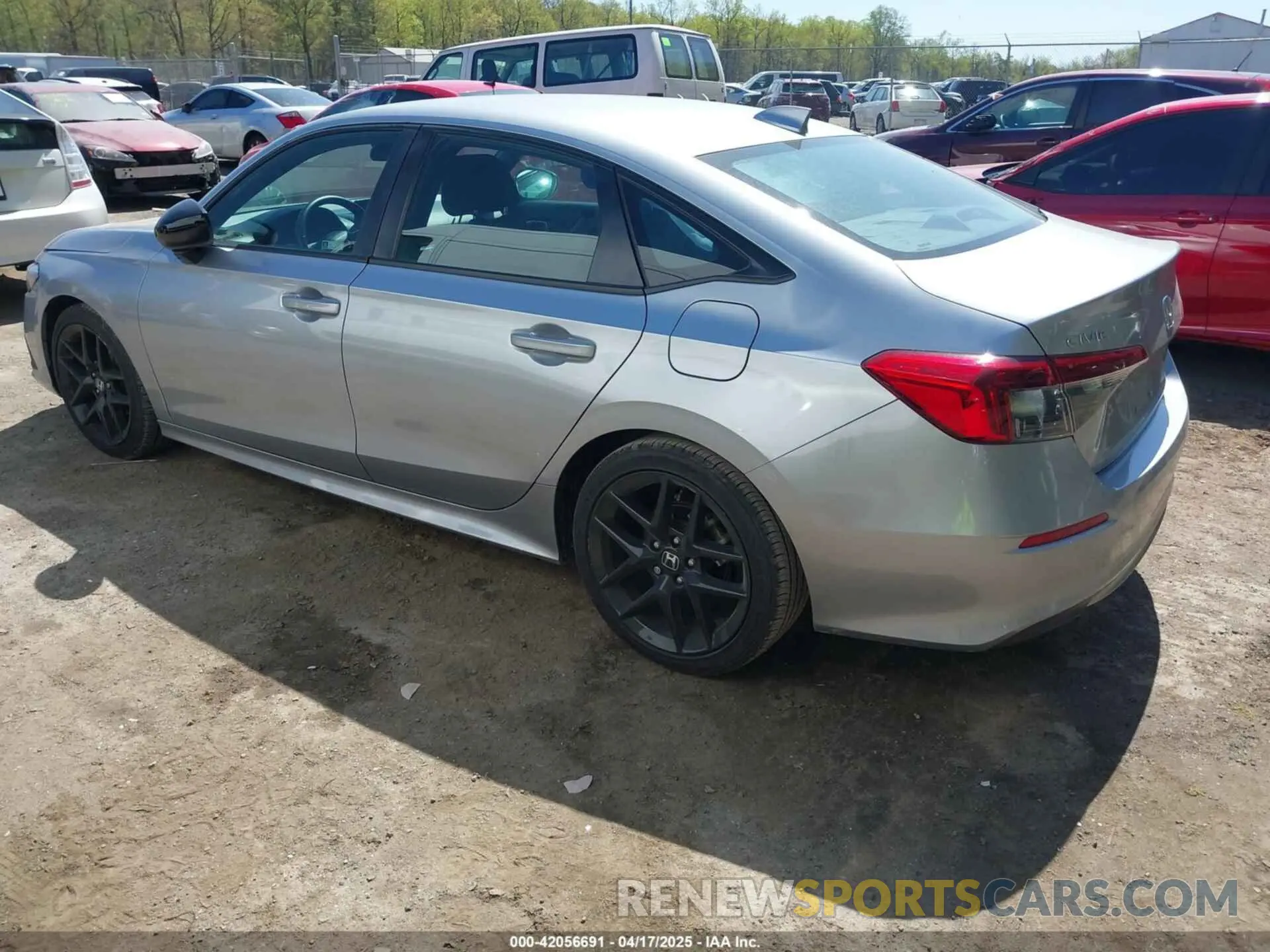 3 Фотография поврежденного автомобиля 2HGFE2F54PH523393 HONDA CIVIC 2023