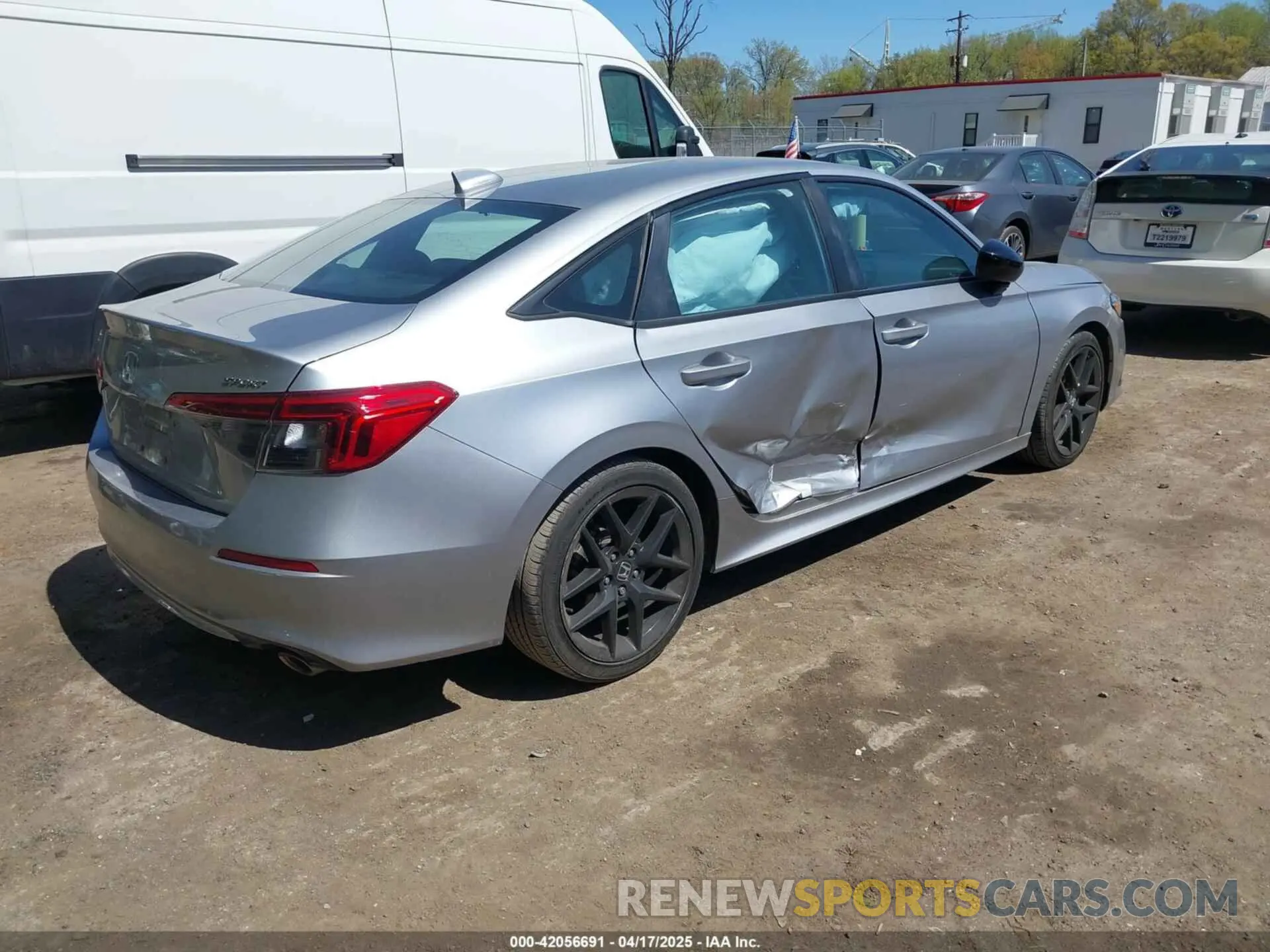 4 Фотография поврежденного автомобиля 2HGFE2F54PH523393 HONDA CIVIC 2023