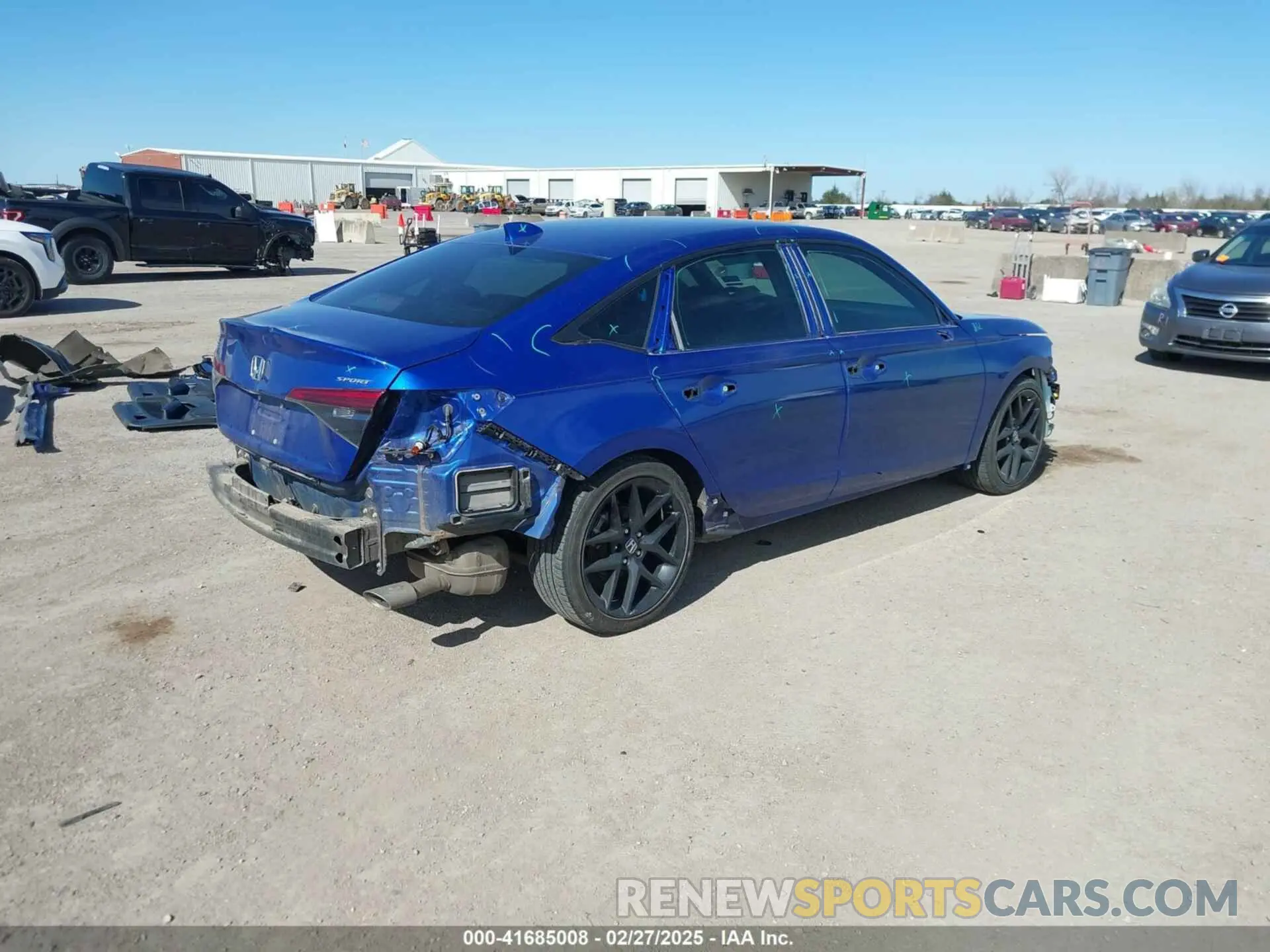 4 Photograph of a damaged car 2HGFE2F54PH551498 HONDA CIVIC 2023